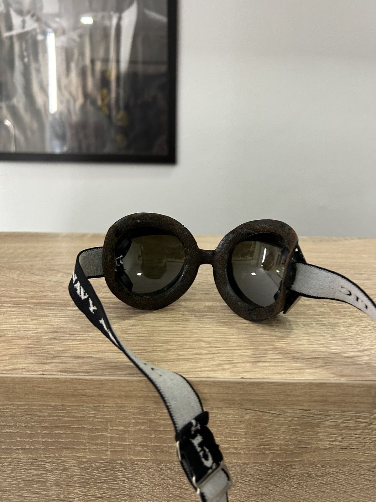 C.P. Company × Massimo Osti × Vintage 1980s Boneville x Massimo Osti navy arctic goggles Size ONE SIZE - 3 Thumbnail