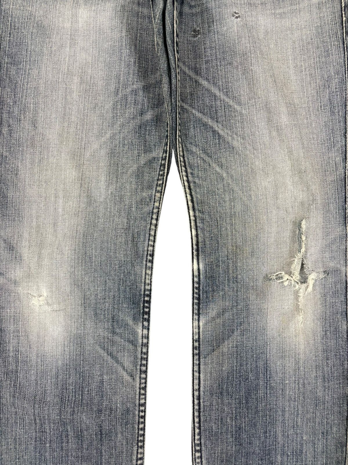 semanticdesign Vintage Japanese Semantic Design Distressed Frayed Jeans Size US 30 / EU 46 - 5 Thumbnail