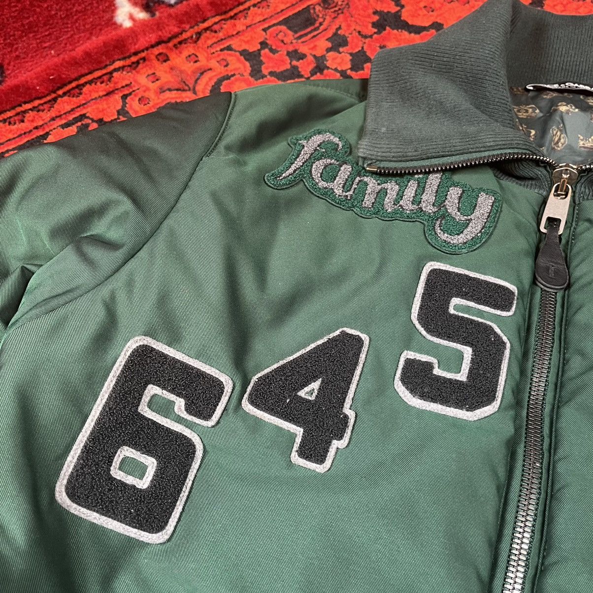 Dolce & Gabbana Warm DOLCE & GABBANA Stuffed Bomber - Puffer Green Jacket Size US L / EU 52-54 / 3 - 3 Thumbnail