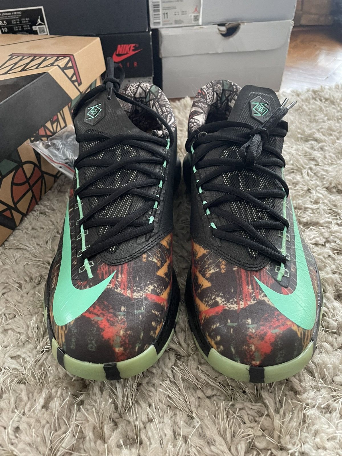 Jordan Brand Nike Kd 6 All Star Illusions 2014 Size US 9 / EU 42 - 4 Thumbnail