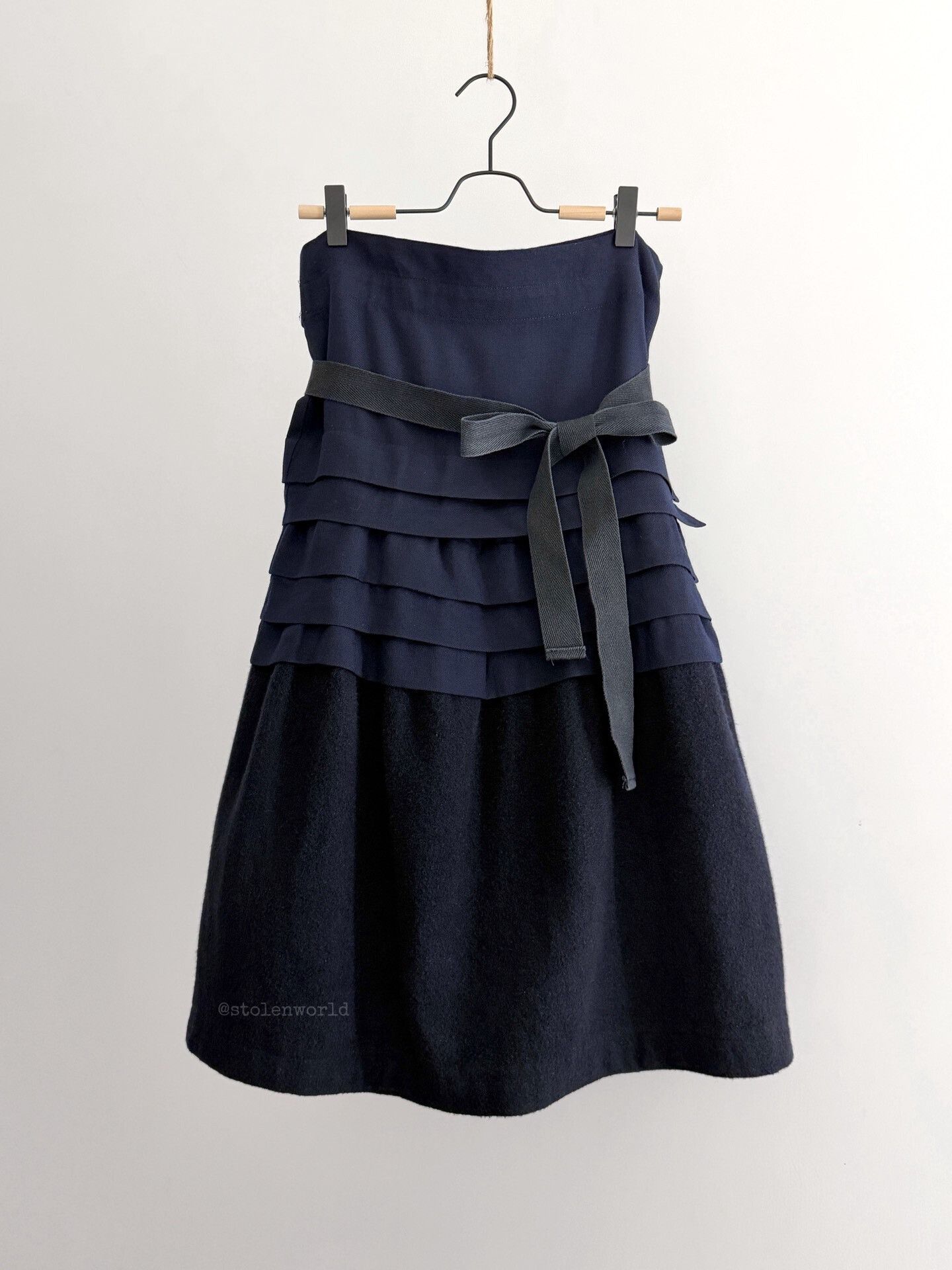 Comme des Garcons Comme des Garçons Tie-Waist Layered Cake Skirt Size M / US 6-8 / IT 42-44 - 1 Thumbnail