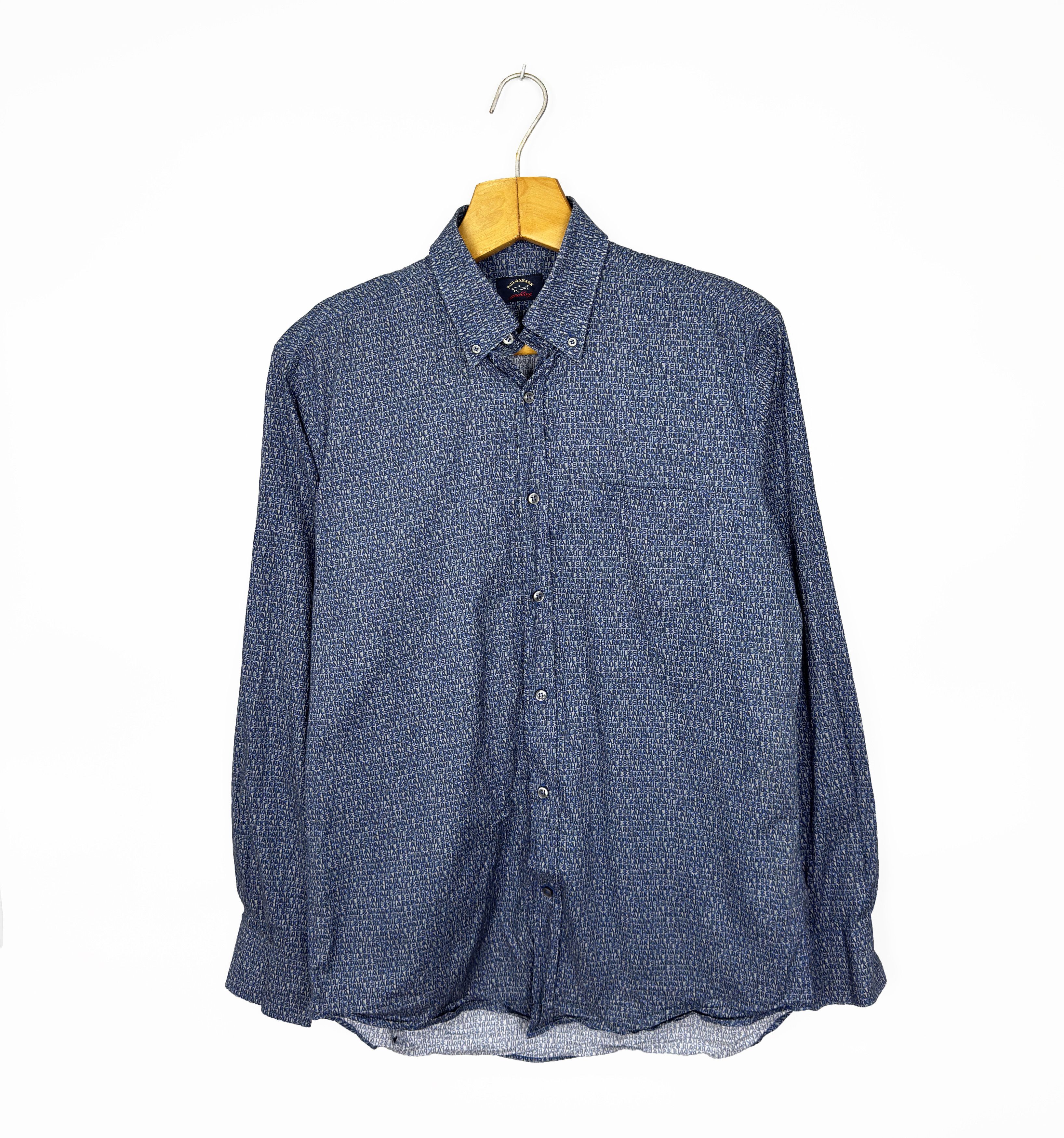 Paul & Shark Paul & Shark Yachting Monogram Button Ups Shirt Size US M / EU 48-50 / 2 - 1 Thumbnail
