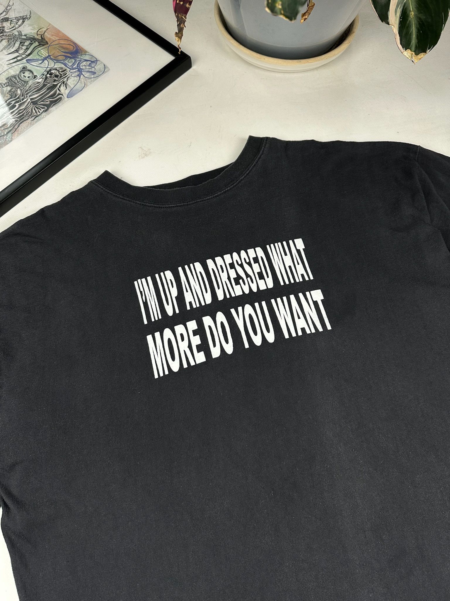 4GSELLER Vintage Y2K Adult Comedy Humor Tee WHAT MORE DO YOU MANT Size US XXL / EU 58 / 5 - 2 Thumbnail