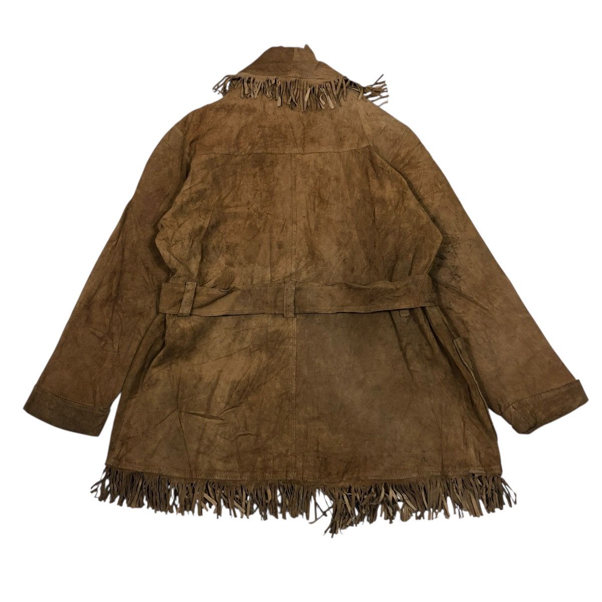 Vintage 🔥VINTAGE COWBOY DESIGN LEATHER JACKET JURAHOUSE ISSEY MIYAKE Size US M / EU 48-50 / 2 - 2 Thumbnail
