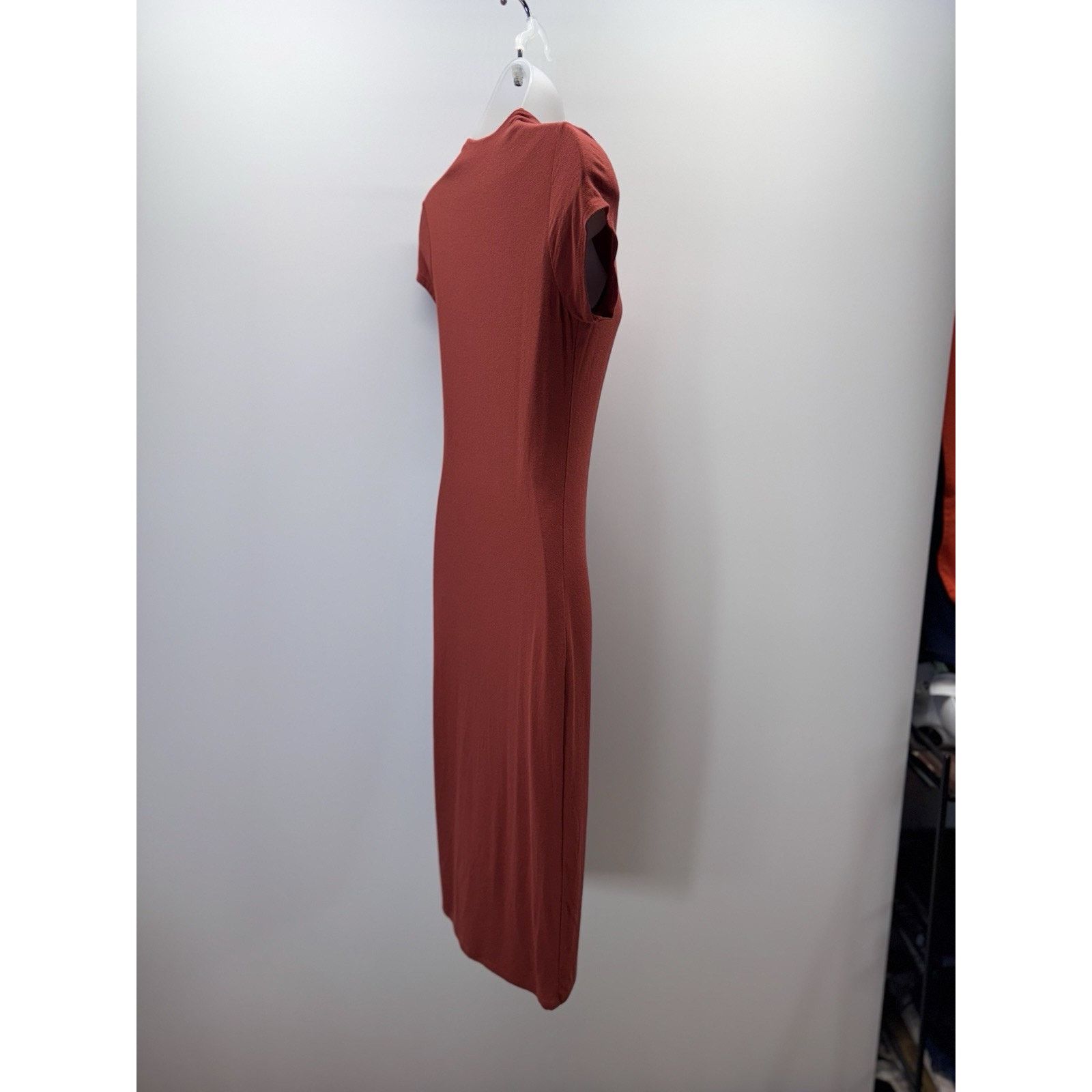 VIBE Vibe Sportswear Bodycon Dress Size Medium Stretch High Neck Size M / US 6-8 / IT 42-44 - 3 Thumbnail