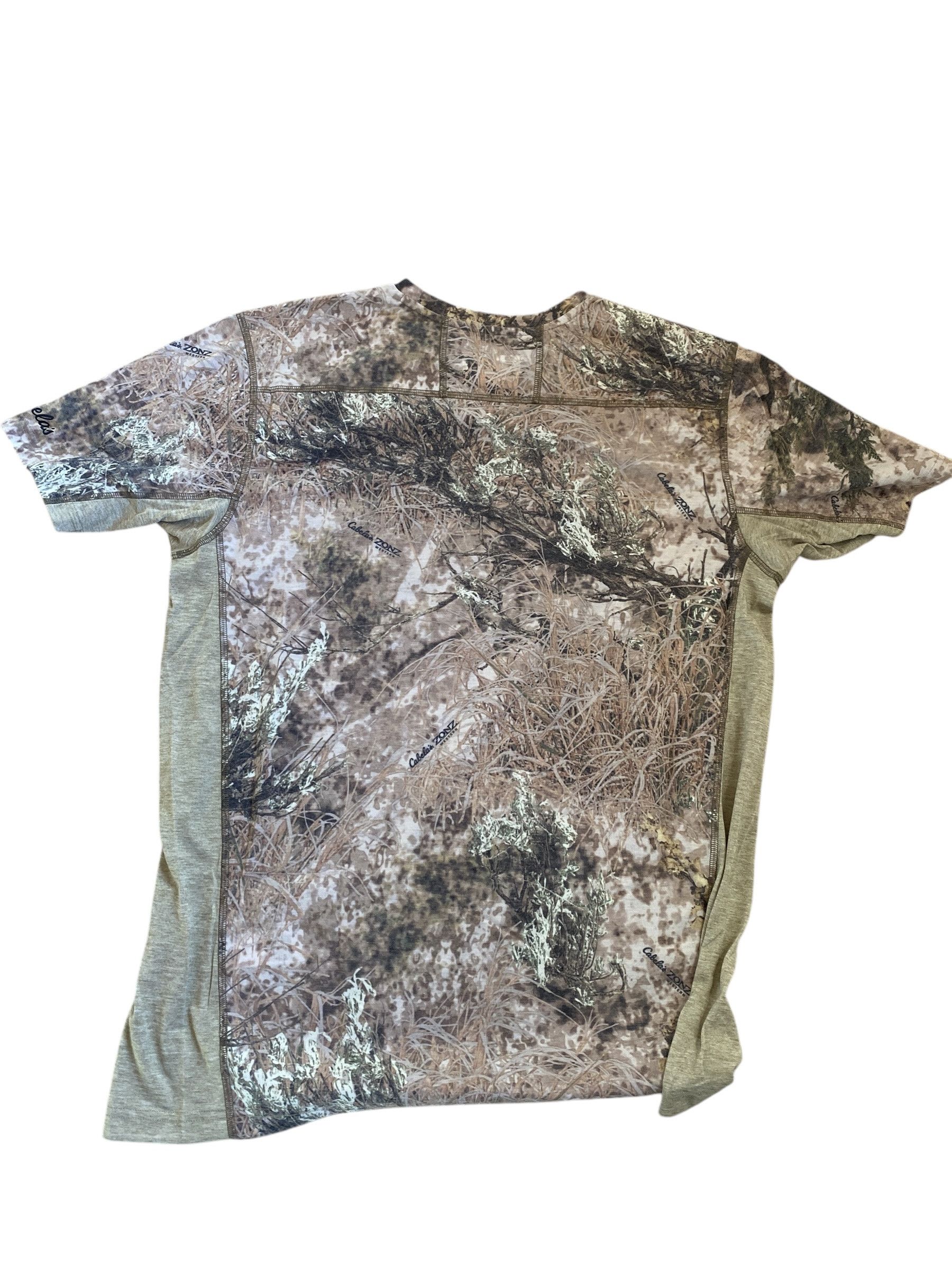 Cabelas Long & Shot Sleeve Camo Shirts Size US L / EU 52-54 / 3 - 4 Thumbnail