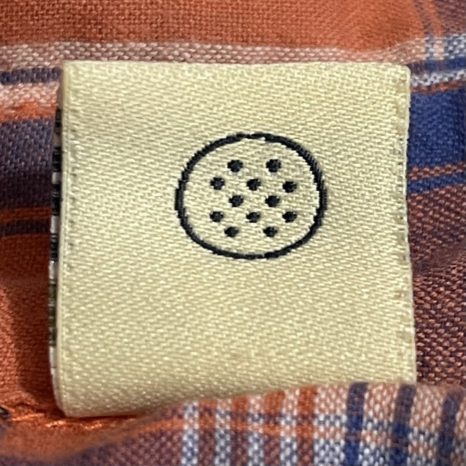 Salt Valley Salt Valley Western Shirt Mens XL Orange Plaid Pearl Snap Size US XL / EU 56 / 4 - 10 Thumbnail
