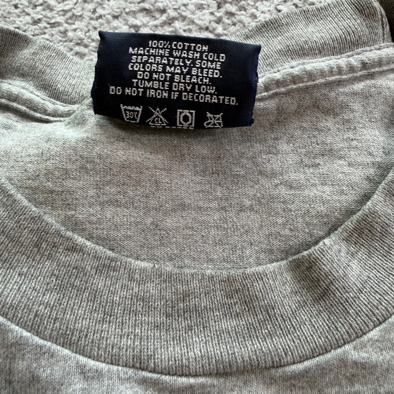 Jansport Vintage Notre Dame T Shirt JanSport Made In USA Grey L 90s Size US L / EU 52-54 / 3 - 6 Thumbnail
