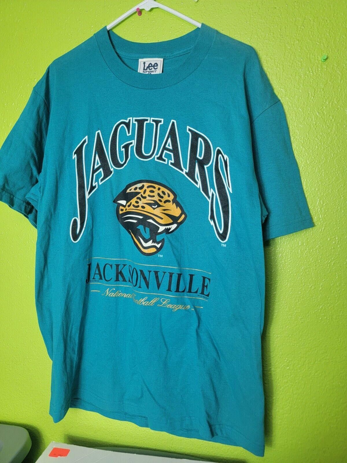 Nutmeg Vintage Jacksonville Jaguars Lee Sport Nutmeg Made In USA Size ONE SIZE - 1 Thumbnail
