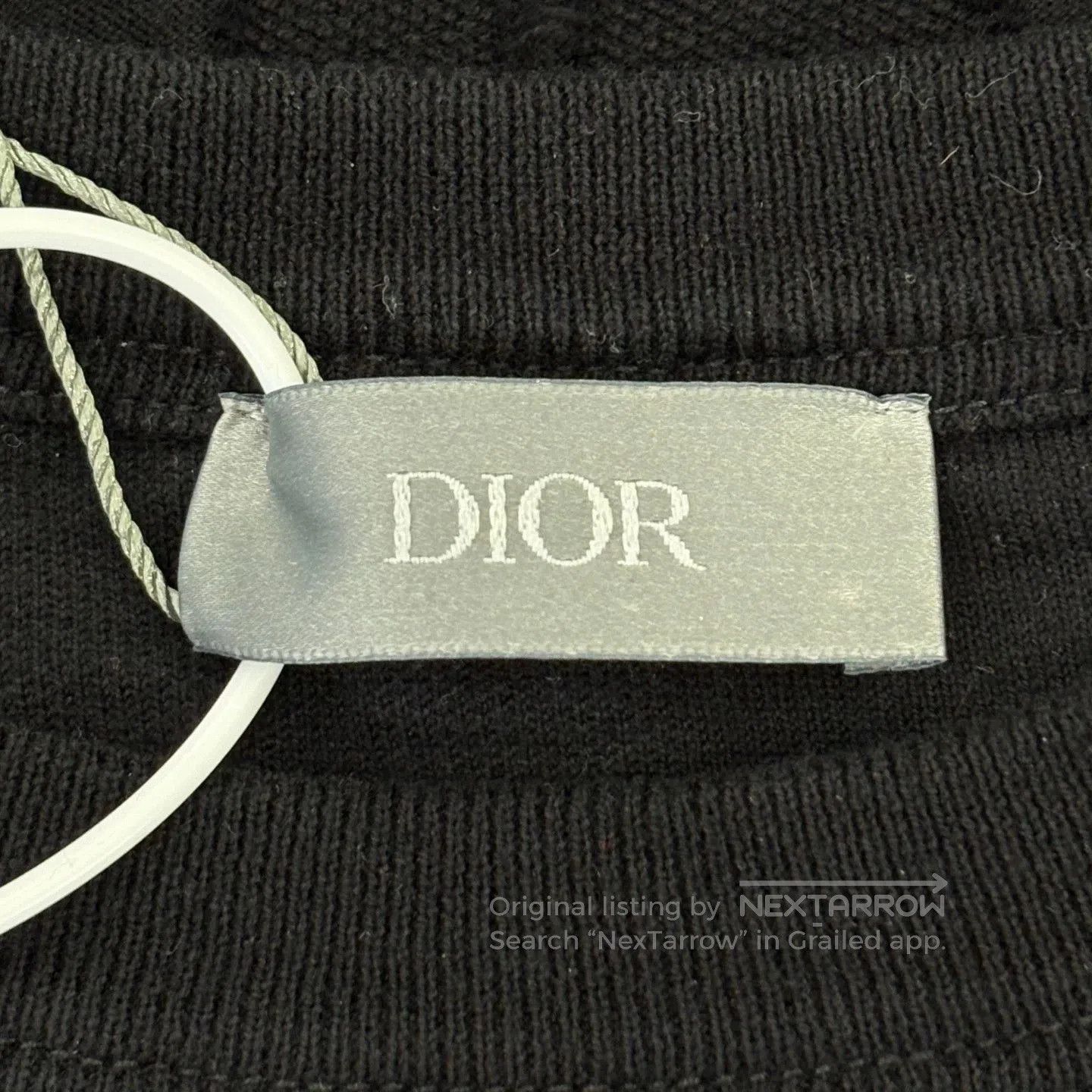 Dior Dior 26 Embossed Logo Plain Knit Tee. Size US S / EU 44-46 / 1 - 3 Thumbnail