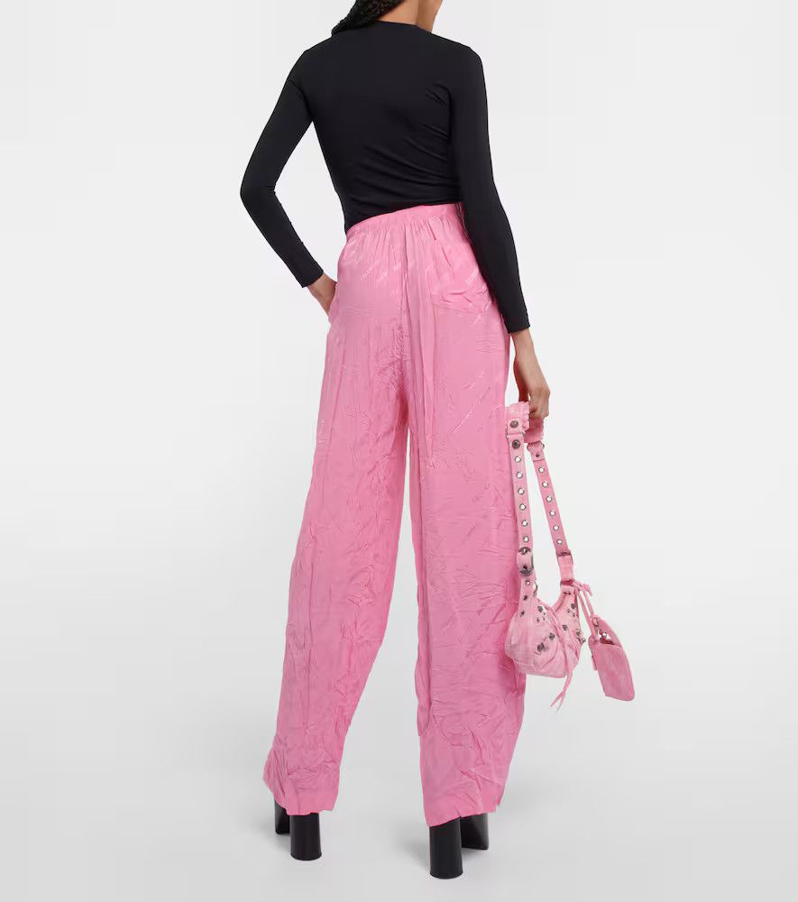 Balenciaga o1y0625 Sweatpant in Pink Size 28" / US 6 / IT 42 - 3 Thumbnail