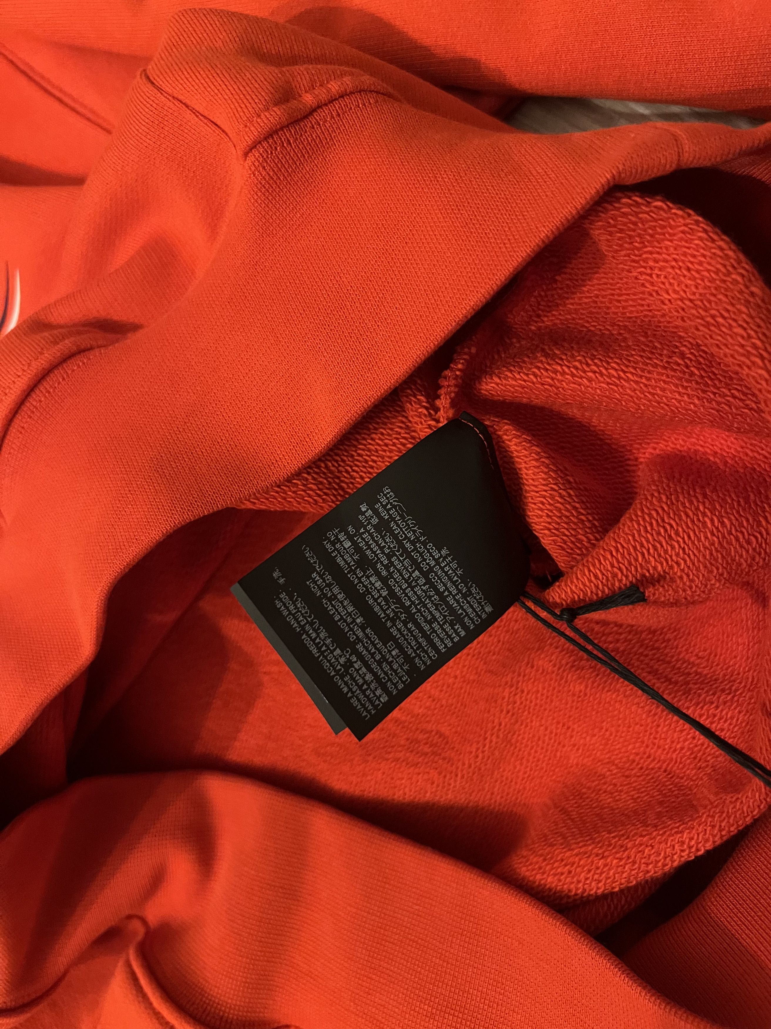 Balenciaga Balenciaga 2017 Campaign Logo Oversized Red Hoodie Size US XS / EU 42 / 0 - 7 Thumbnail