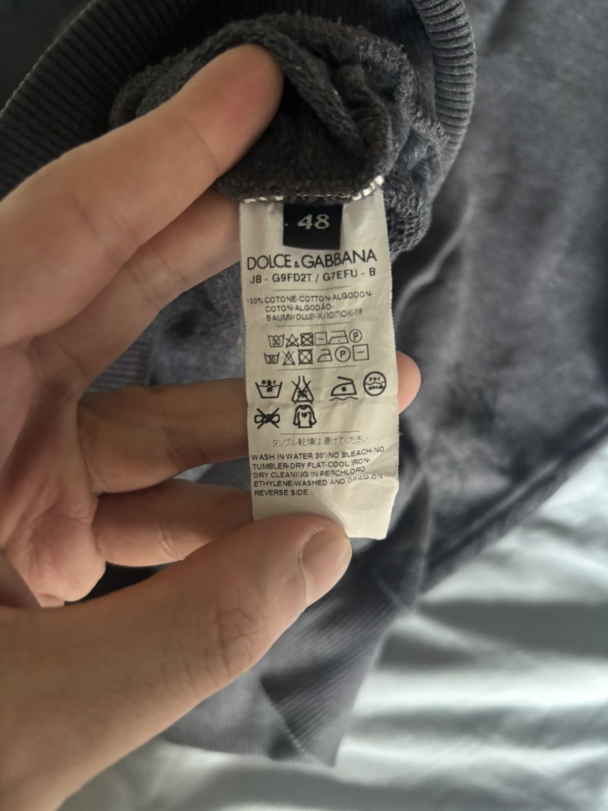 Dolce & Gabbana Dolce and Gabbana Hoodie Sz M Size US M / EU 48-50 / 2 - 4 Thumbnail
