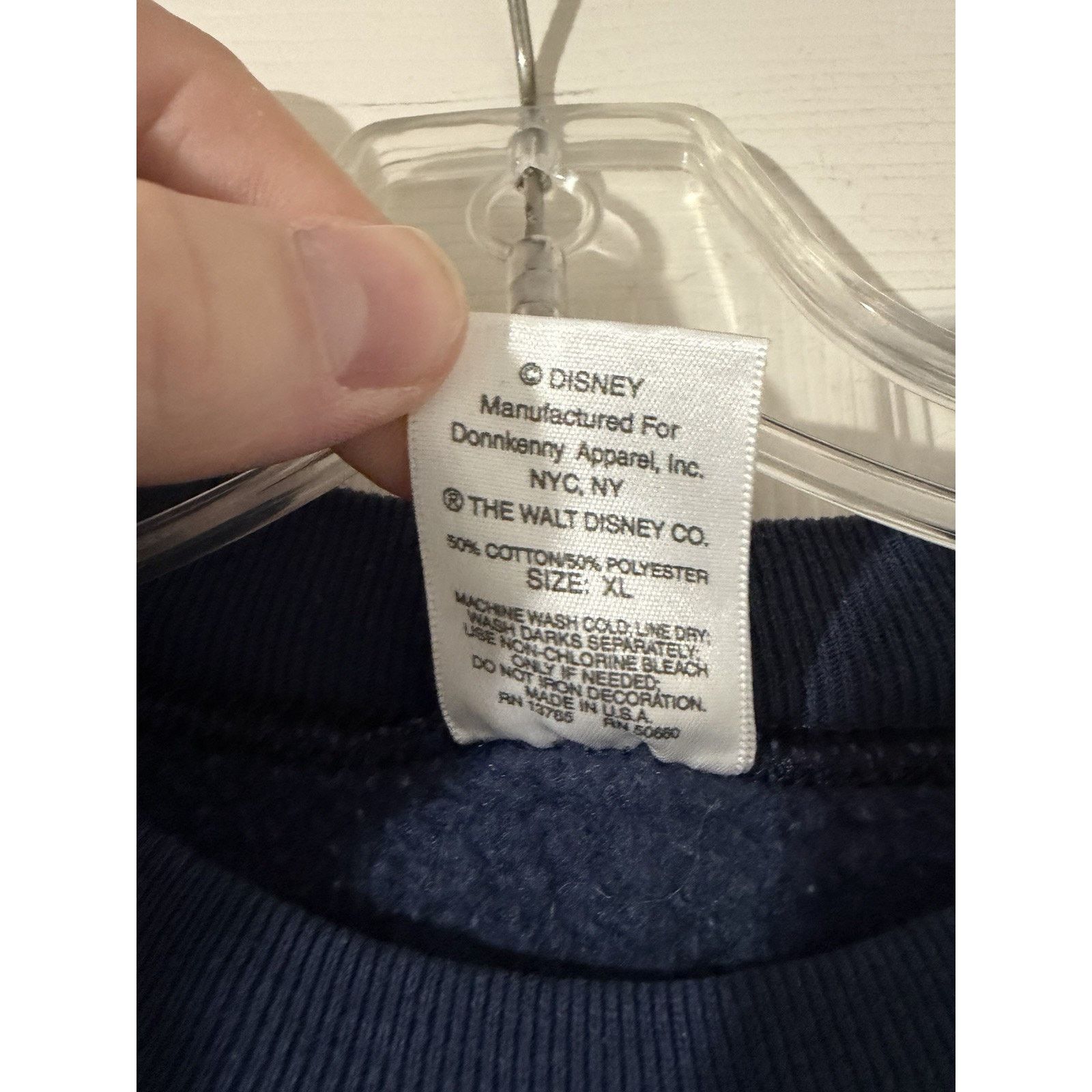 Mickey & Co. Vtg Mickey Mouse Crewneck Sz XL Disney 90’s Mickey & Co Blue Size US XL / EU 56 / 4 - 4 Thumbnail