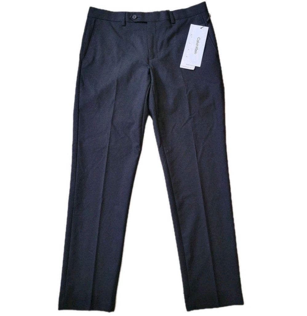 Calvin Klein Calvin Klein Men's Skinny-Fit Wrinkle Resistant Pants 33/30 Size US 33 - 5 Thumbnail