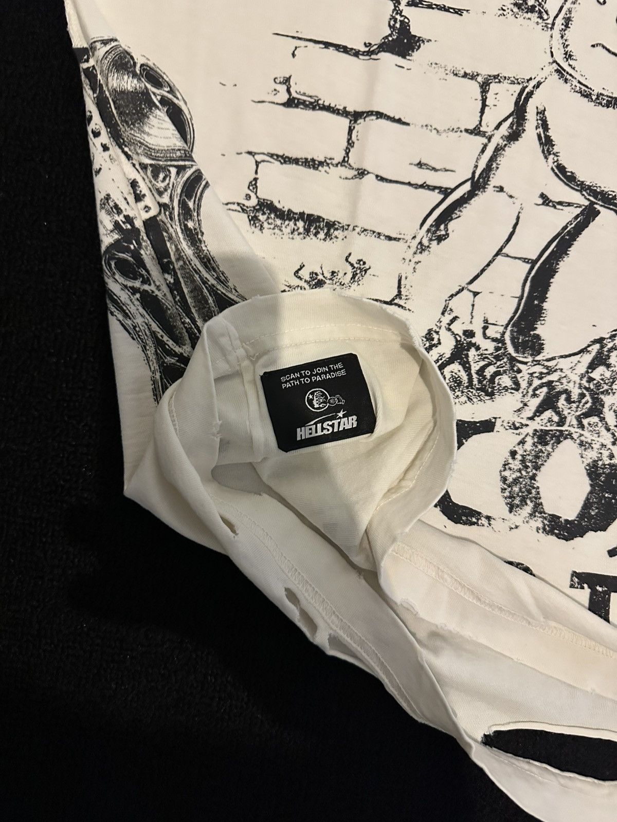 HELLSTAR Hellstar Records Baby T-Shirt (M) Size US M / EU 48-50 / 2 - 5 Thumbnail