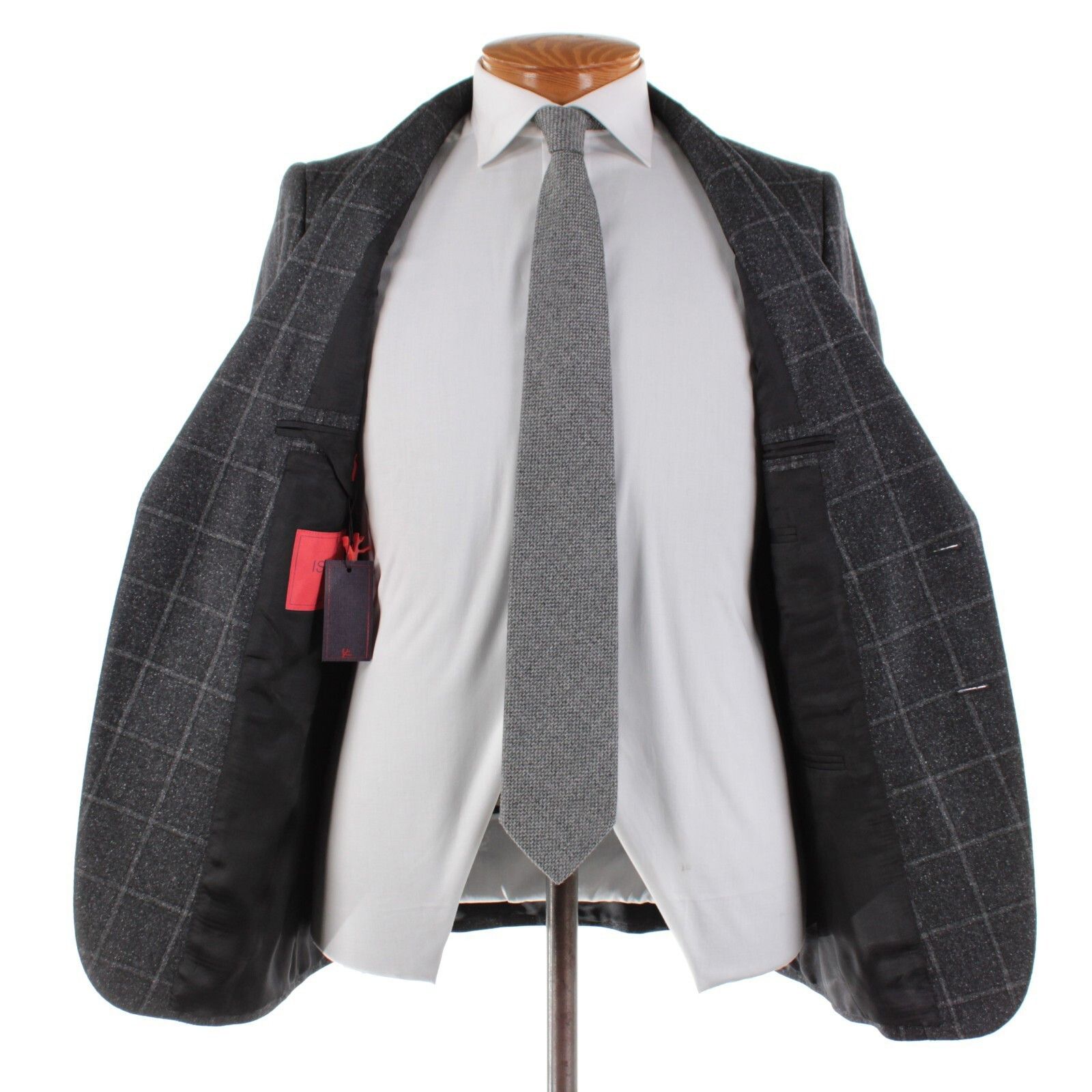 Isaia isaia Suit Size US 38 Regular in Gray Size 38R - 8 Thumbnail