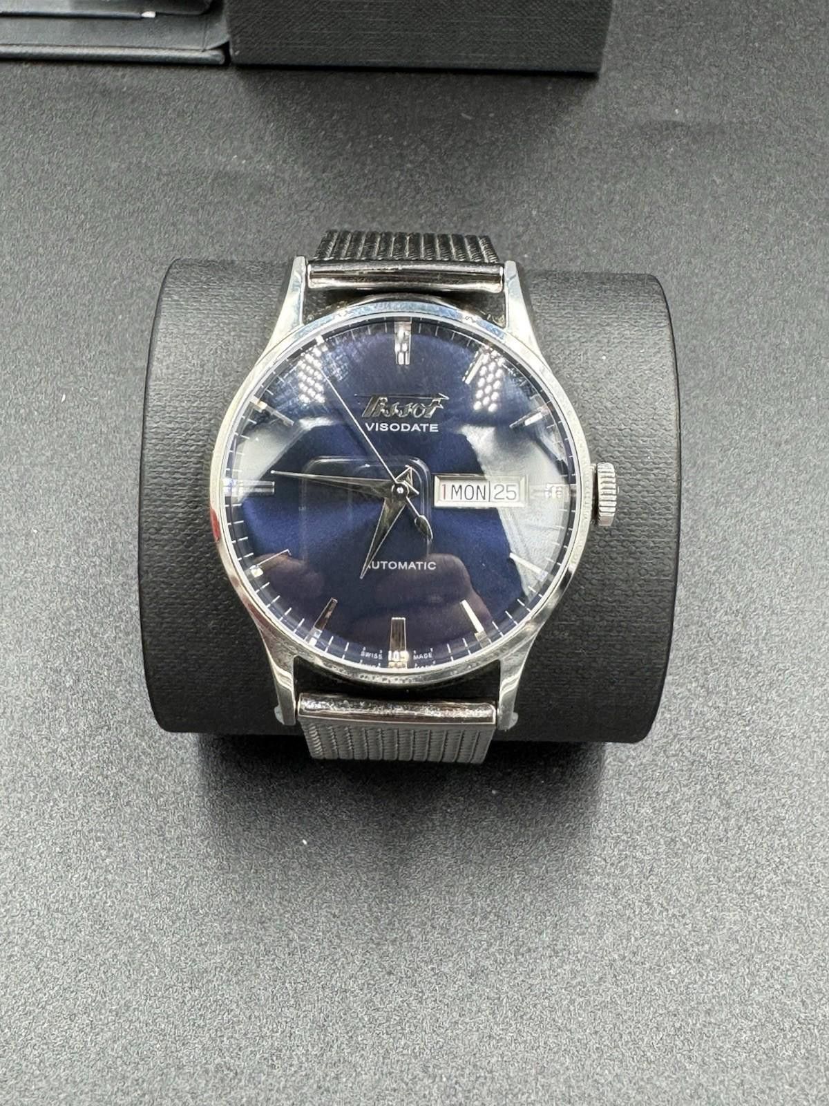 Tissot TISSOT HERITAGE VISODATE AUTOMATIC Blue Dial Swiss Made BOX Size ONE SIZE - 3 Thumbnail