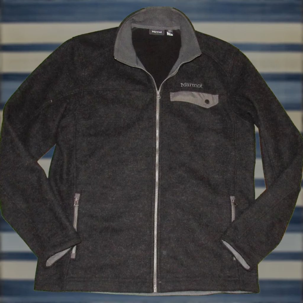 Marmot MARMOT Charcoal Grey Wool Blend Poacher Pile Jacket XL Mens Jacket XL Charcoal Grey Wool Blend Poacher Pile Jacket Size US XL / EU 56 / 4 - 1 Thumbnail