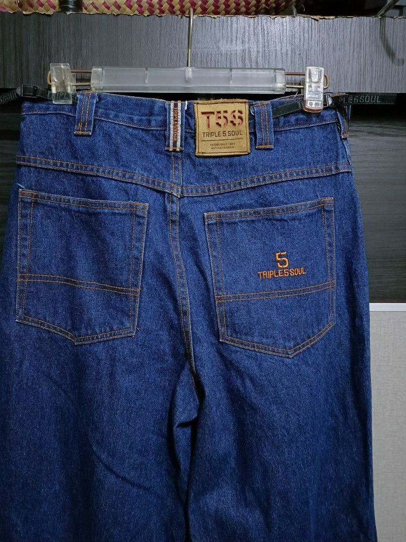 Triple 5 Soul Vintage Y2K Triple Five Soul Baggy Jeans W31 Size US 31 - 6 Thumbnail
