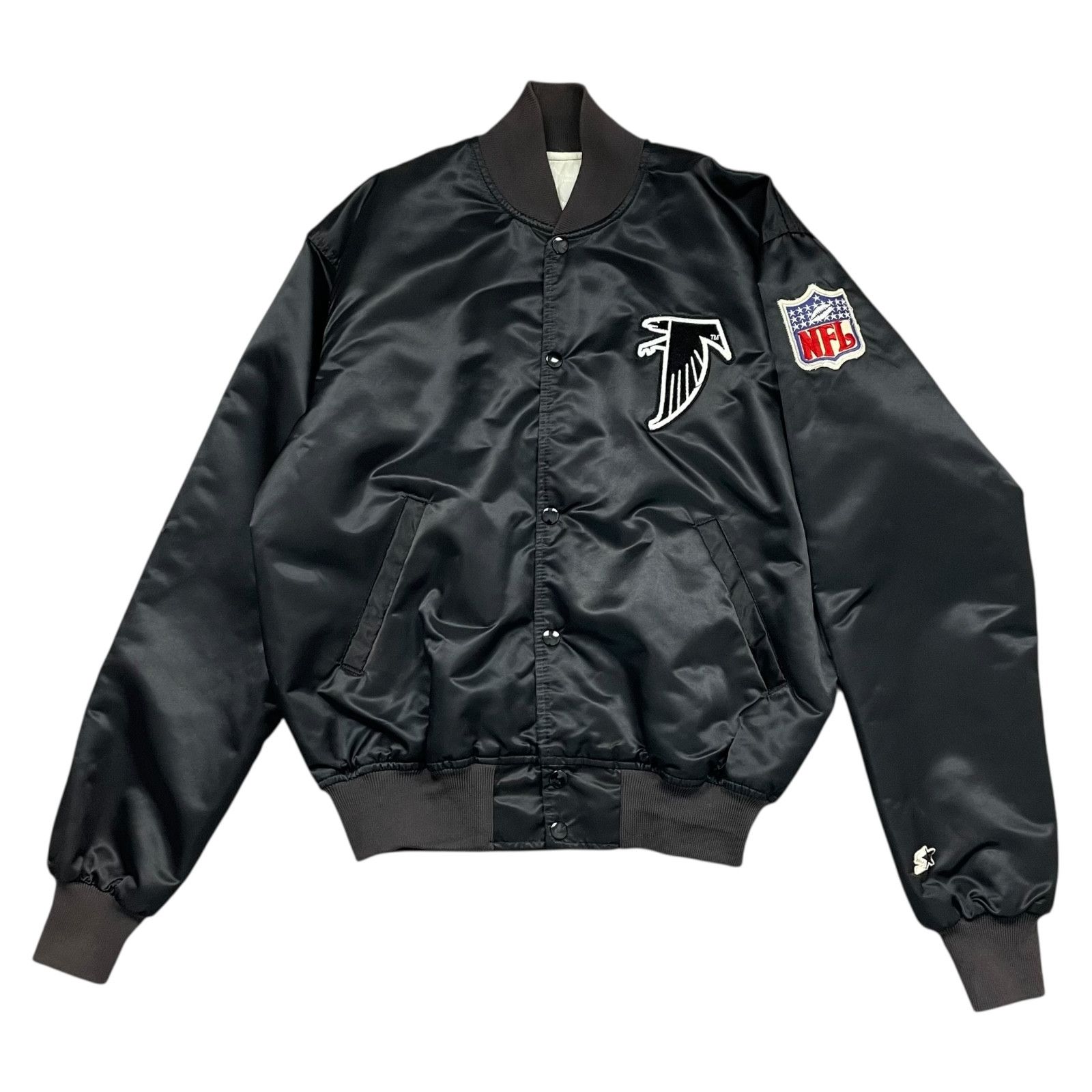 NFL VTG 90s ATLANTA FALCONS STARTER SATIN JACKET SIZE L Size US L / EU 52-54 / 3 - 2 Thumbnail