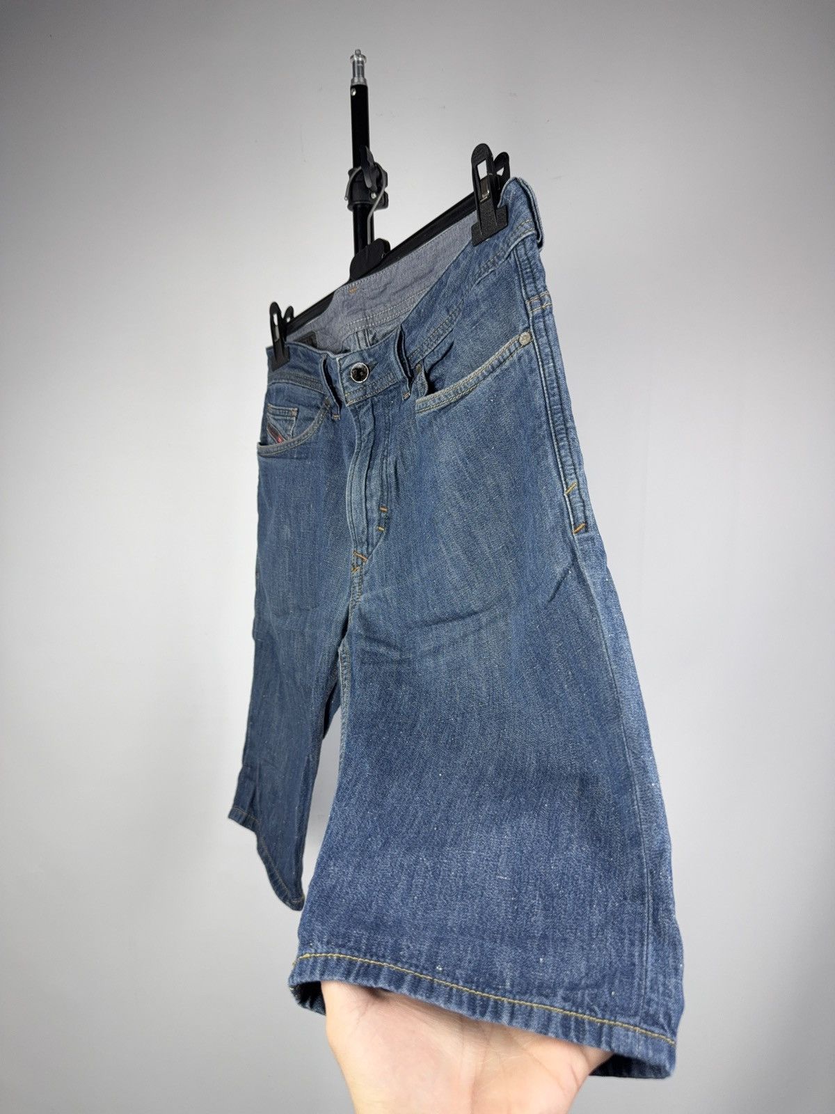 Diesel Diesel Vintage Denim Long Shorts Y2K Blue Jean 00s Italy Size US 30 / EU 46 - 3 Thumbnail
