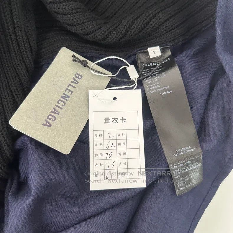 Balenciaga Balenciaga Patchwork Flannel Knitted Sweater Size US M / EU 48-50 / 2 - 5 Thumbnail