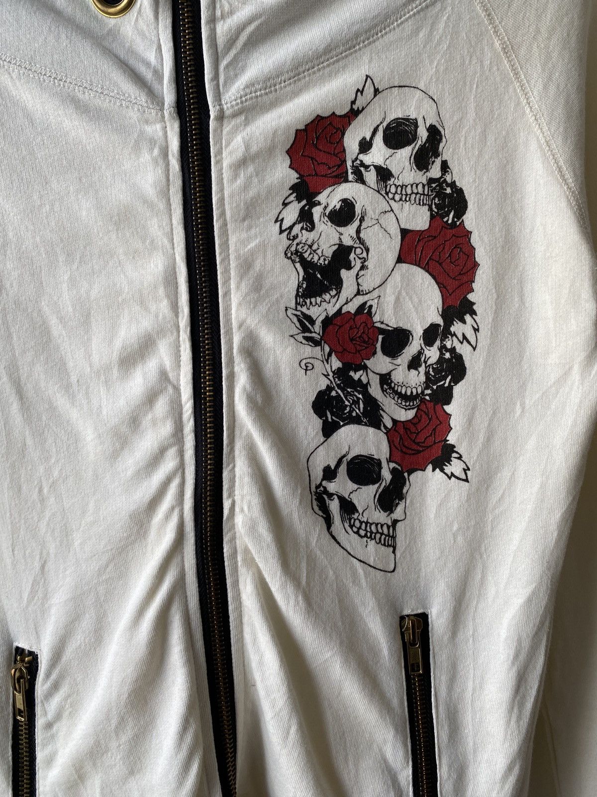 If Six Was Nine D.i.a Japan Skulls Cross Rose Logo Hoodie Size US S / EU 44-46 / 1 - 10 Thumbnail