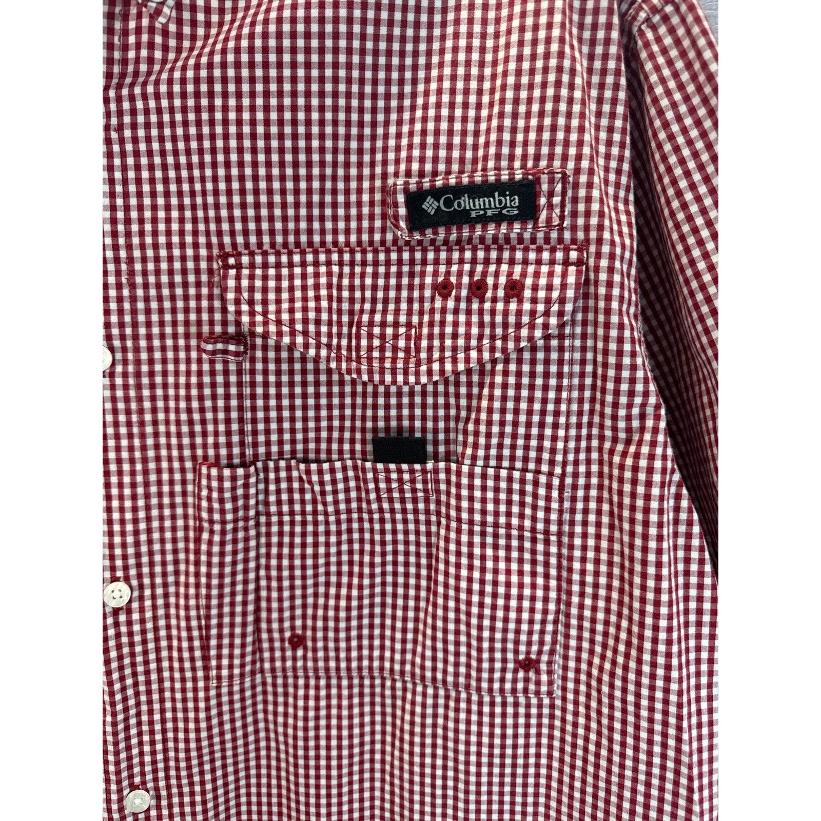 Columbia Florida State Seminoles Columbia PFG Red Gingham Men’s XL Size US XL / EU 56 / 4 - 2 Thumbnail