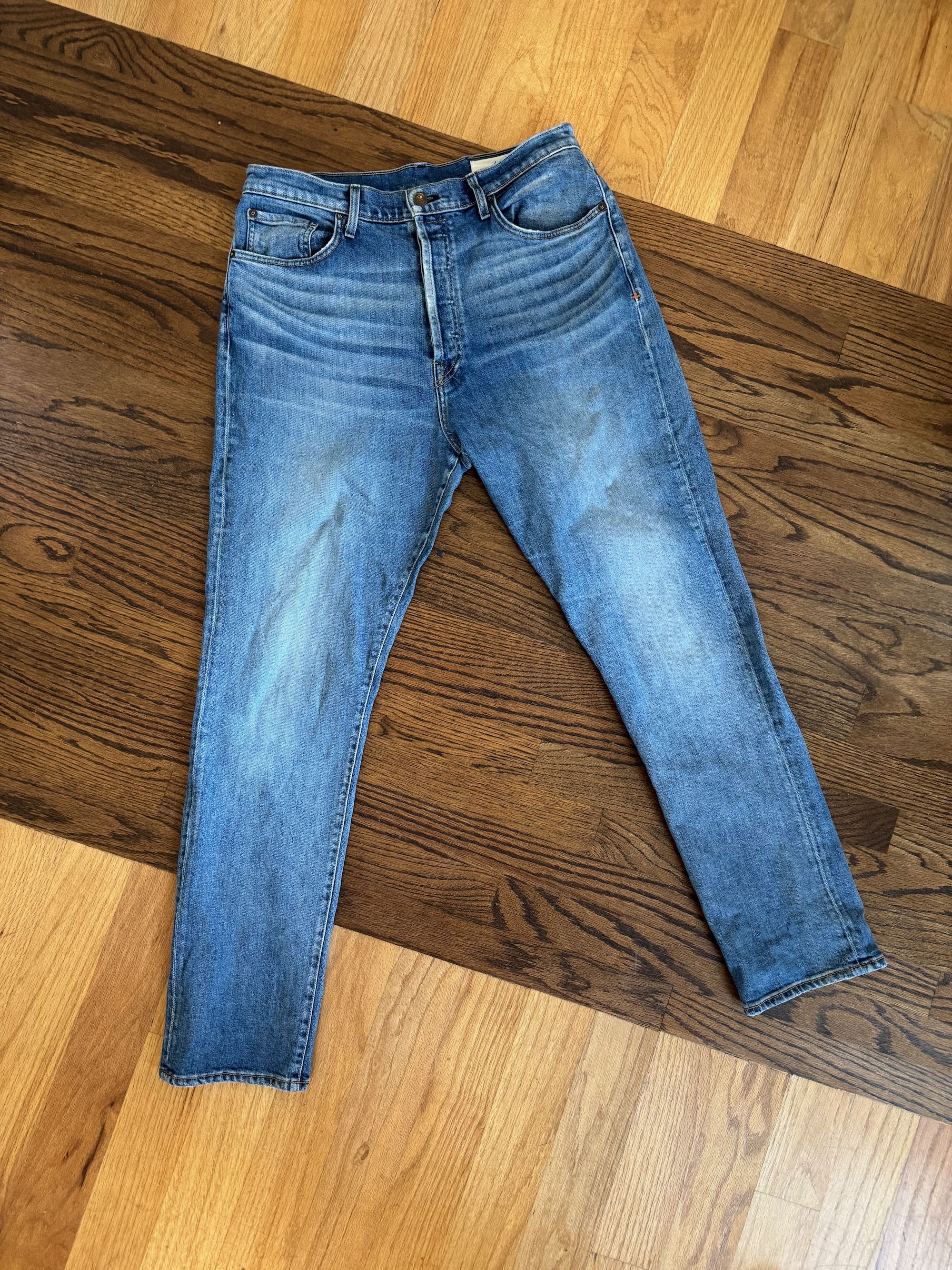 Imogene + Willie Imogene + Willie Harper Jeans Size 32 Decatur Wash Size 32" / US 10 / IT 46 - 1 Thumbnail