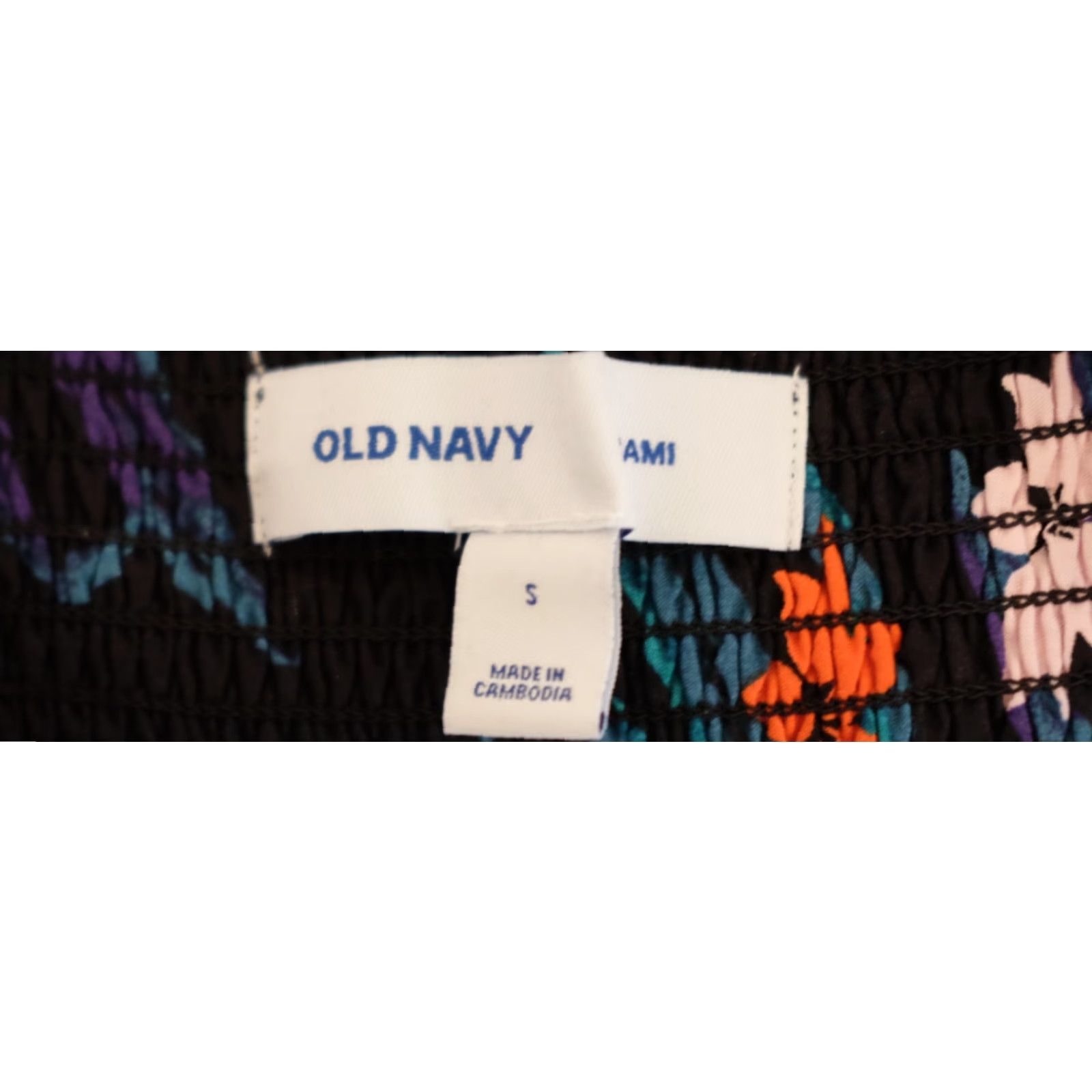 Old Navy Old Navy Floral Sundress Fit Flare Black Summer Womens S #A-36 Nwot! Size S / US 4 / IT 40 - 7 Thumbnail
