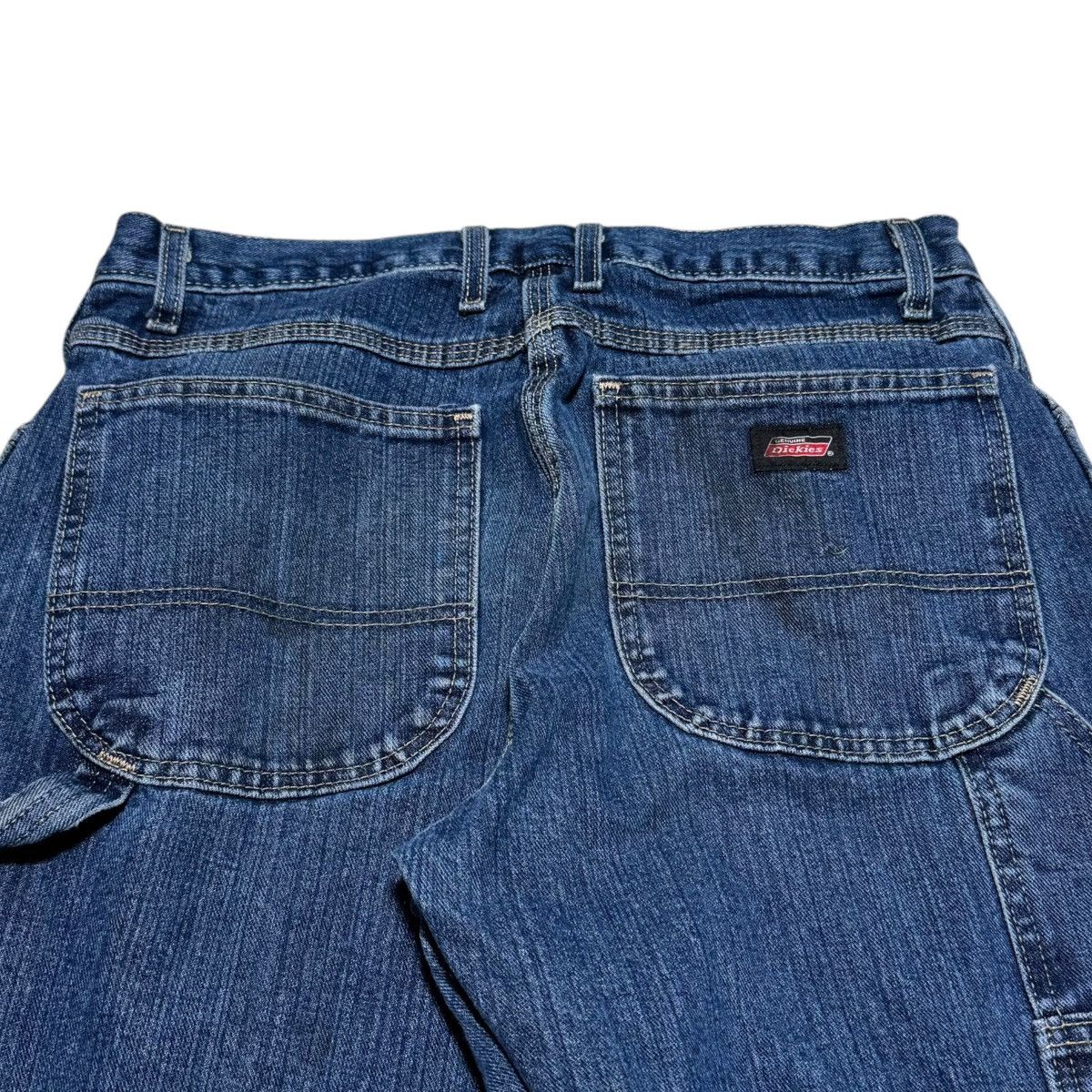 Dickies × Vintage Dickies Logo Distressed Jean Carpenter Pants Men’s 32x30 Size US 32 / EU 48 - 3 Thumbnail