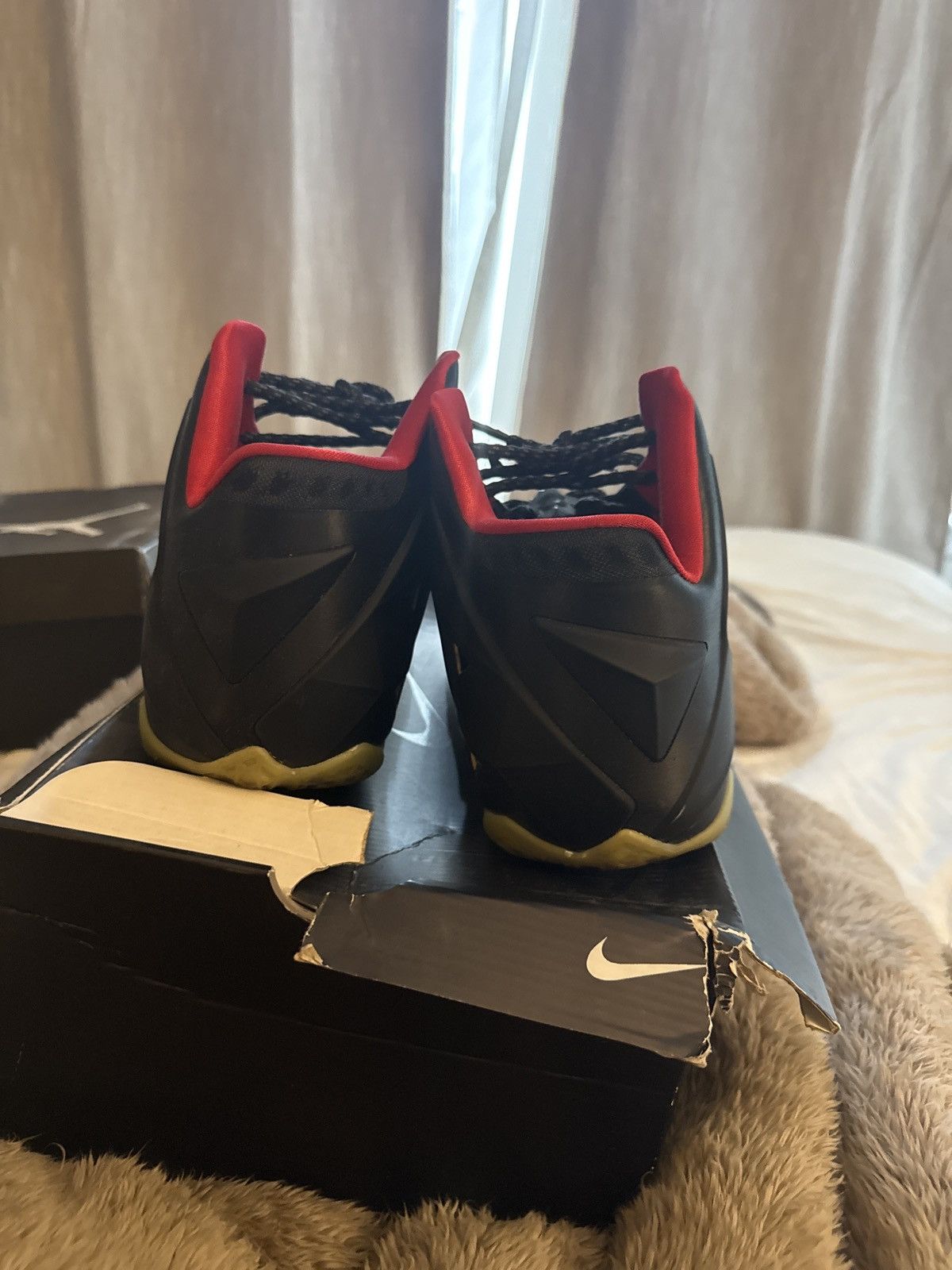 Nike Lebron 11 “yeezy” custom made Size US 12 / EU 45 - 7 Thumbnail
