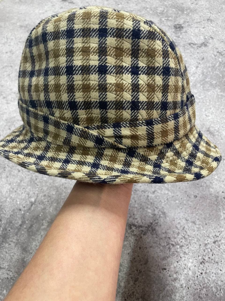 Aquascutum × Vintage Aquascutum Vintage Rare Hat Size ONE SIZE - 2 Thumbnail