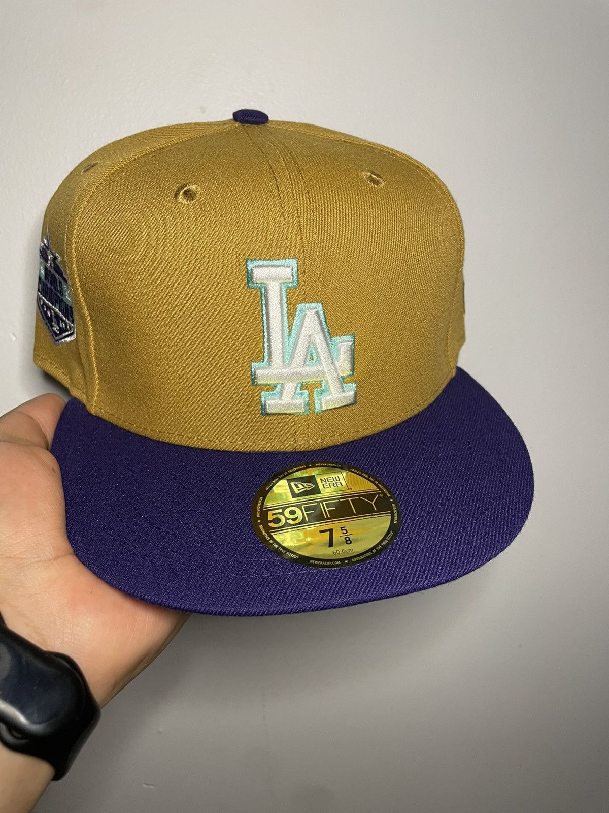 New Era Sz. 7 5/8 MLB Los Angeles Dodgers Fitted Topperz Size ONE SIZE - 1 Thumbnail