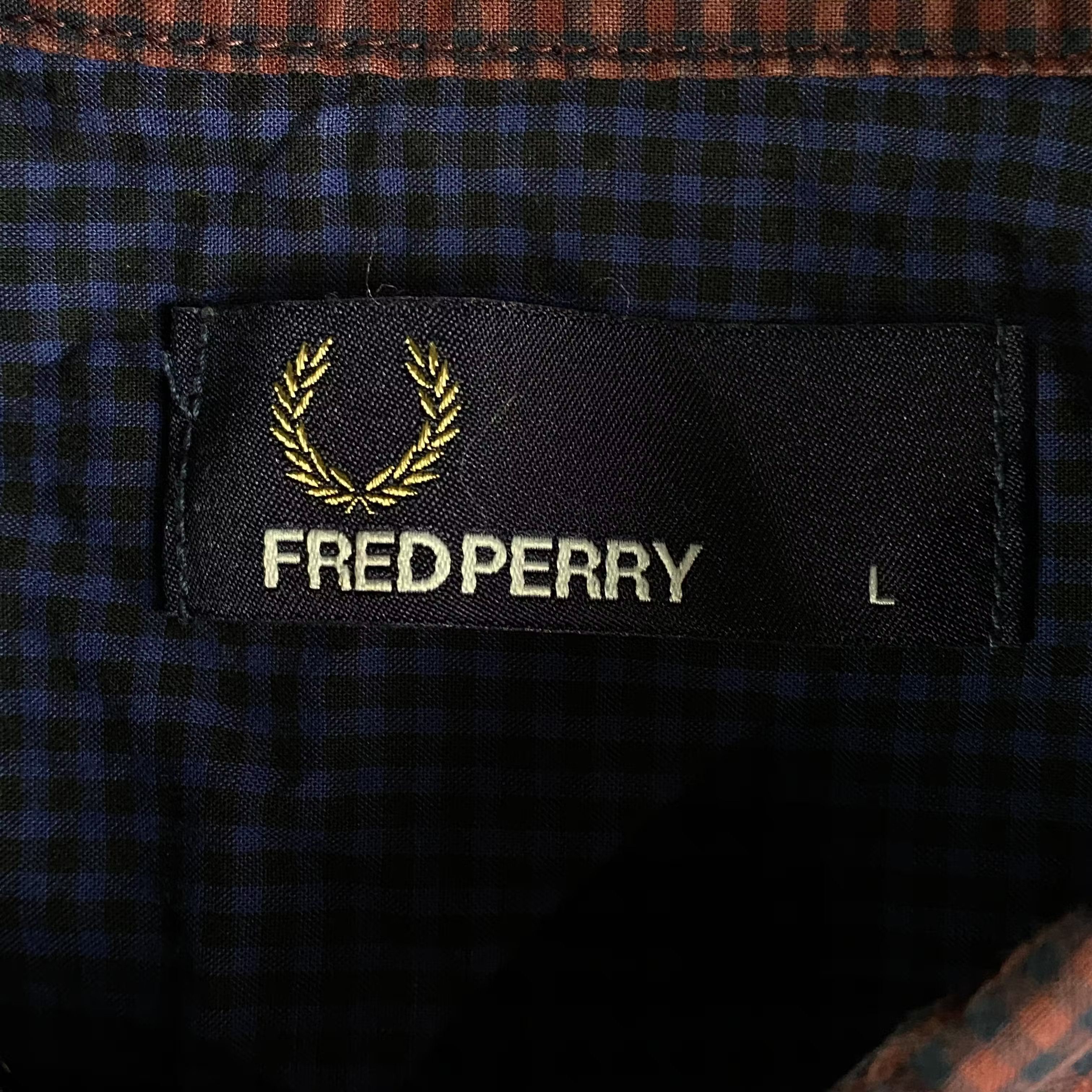 Fred Perry Men’s Shirt Long Sleeve Fred Perry Size L Size US L / EU 52-54 / 3 - 4 Thumbnail