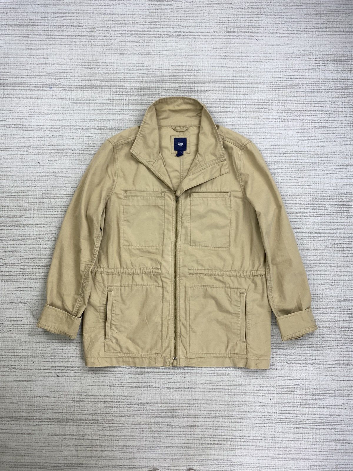 Gap × Japanese Brand Vtg GAP Nice Petite Cotton Utility Multipocket Jacket Size US M / EU 48-50 / 2 - 5 Thumbnail