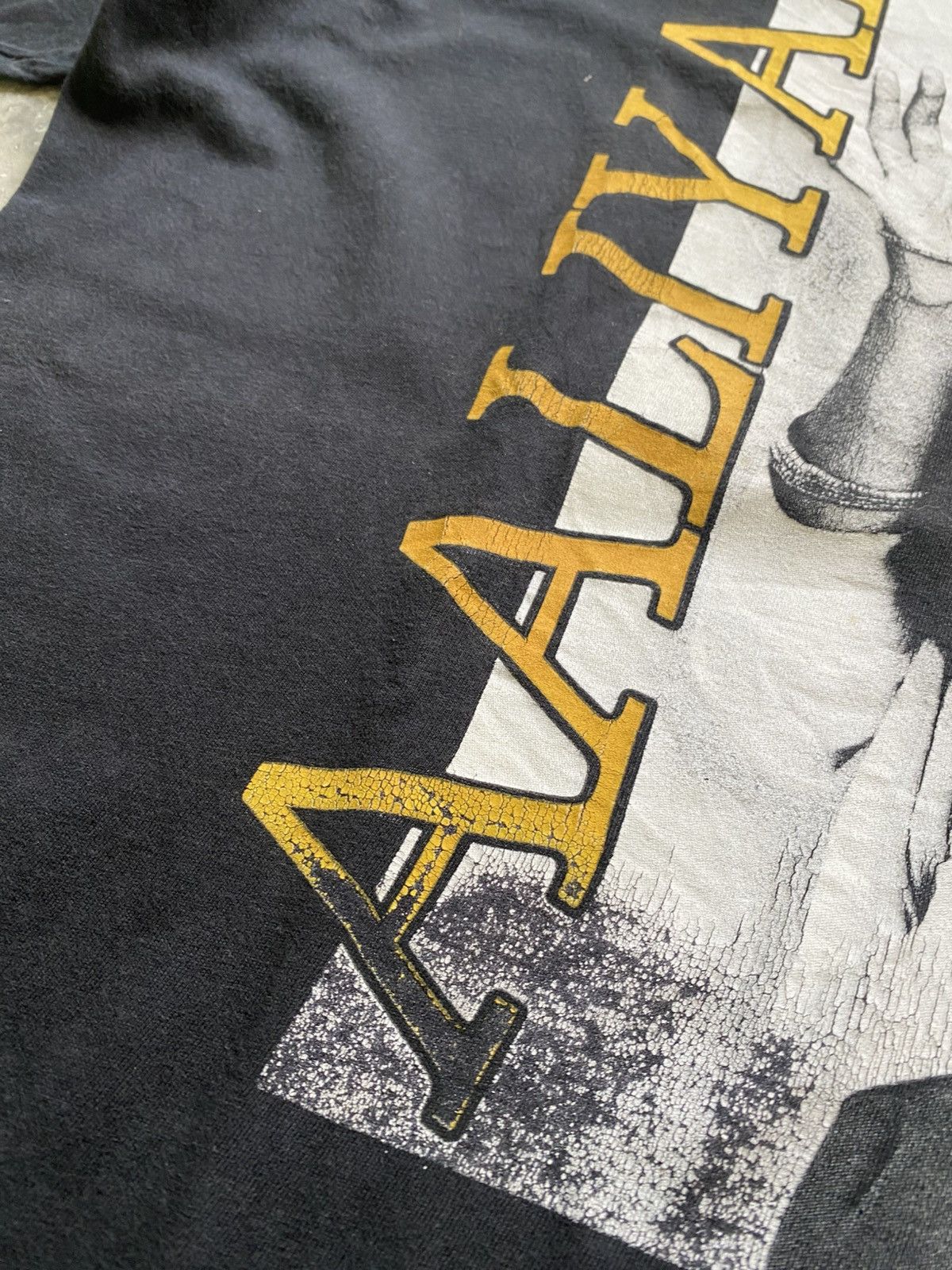 Rap Tees × Vintage Aaliyah Solo Rappers Singer Tees Size US XL / EU 56 / 4 - 6 Thumbnail