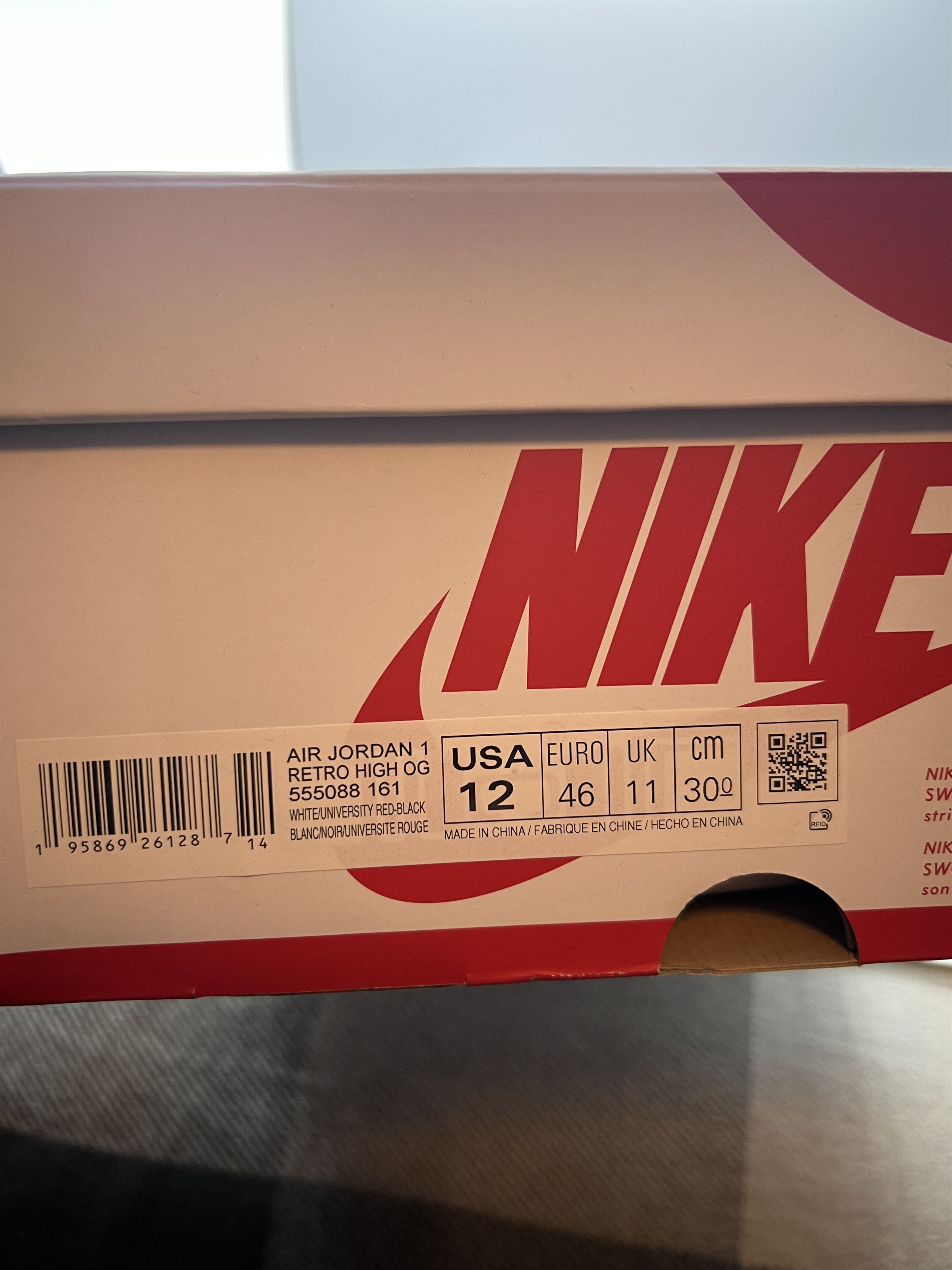 Jordan Brand Jordan 1 Retro High OG Sneakers Size US 12 / EU 45 - 9 Thumbnail
