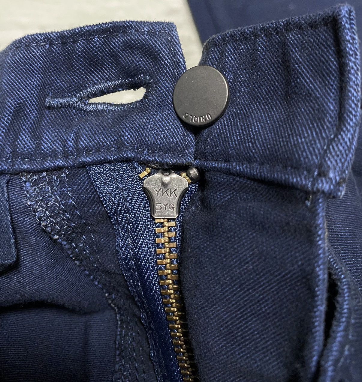 Uniqlo Women’s Uniqlo U Navy Cotton Mom Basic Jeans Denim Japanese Size 29" - 21 Thumbnail