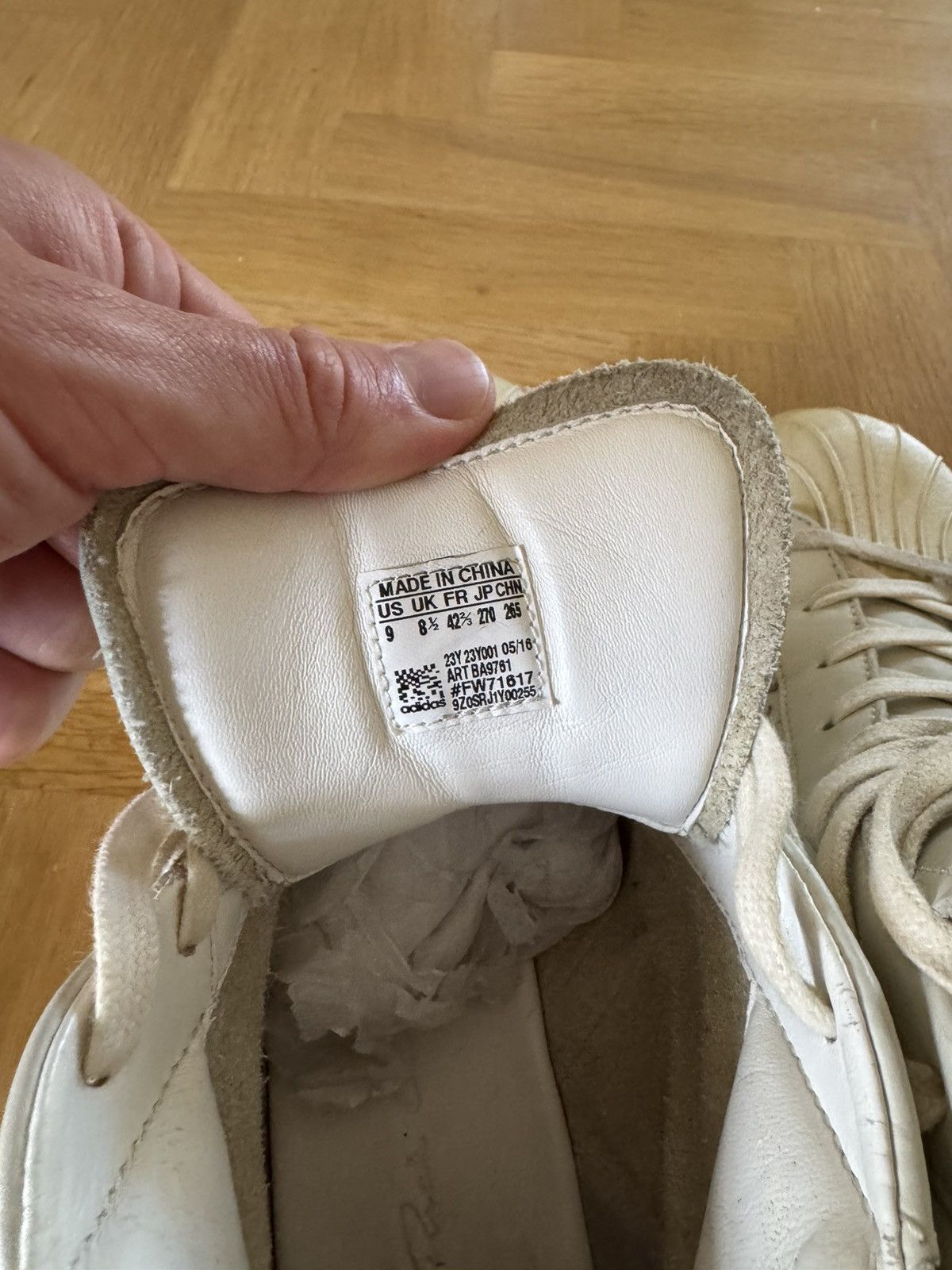 Adidas × Rick Owens Adidas Rick Owens Mastodon Size US 9 / EU 42 - 5 Thumbnail