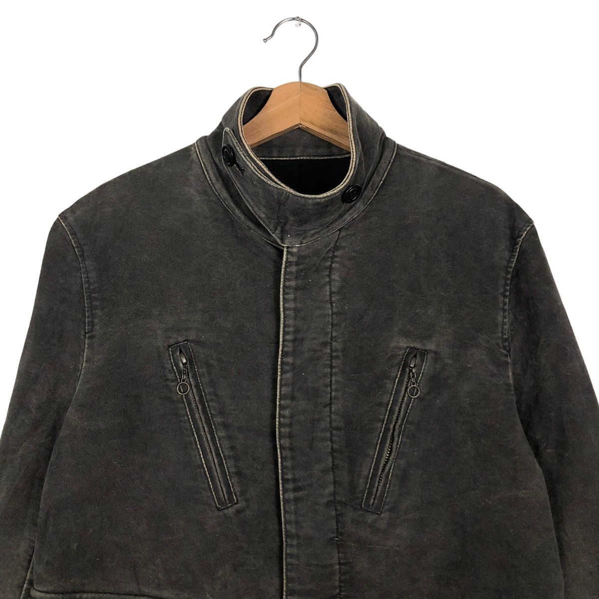 Japanese Brand × Vintage 🔥VINTAGE CHORE BIKER JACKET ADAM ET ROPE ISSEY MIYAKE Size US M / EU 48-50 / 2 - 3 Thumbnail