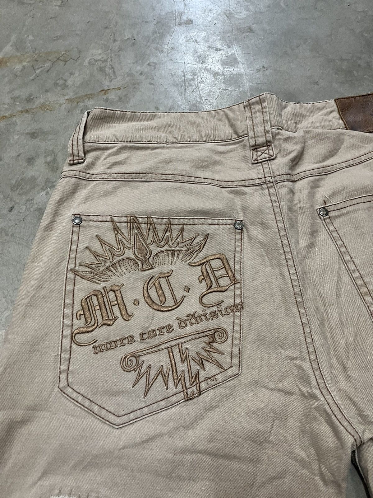 Hysteric Glamour MCD patchwork shashiko boro pant Size US 33 - 15 Thumbnail