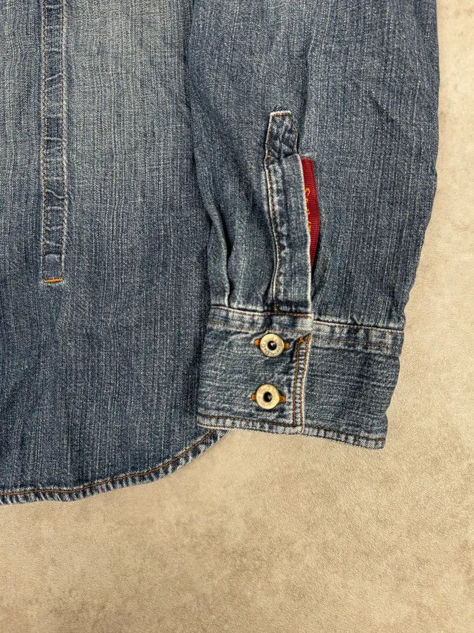 Dolce & Gabbana AW2003 Dolce & Gabbana Blue Cargo Denim Shirt Size US M / EU 48-50 / 2 - 9 Thumbnail