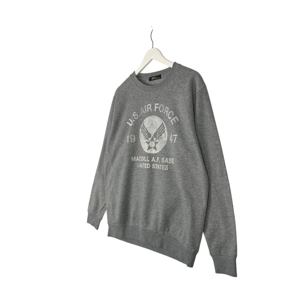 Designer × Vintage vintage Hoodie/sweater military x us air force Size US L / EU 52-54 / 3 - 2 Thumbnail