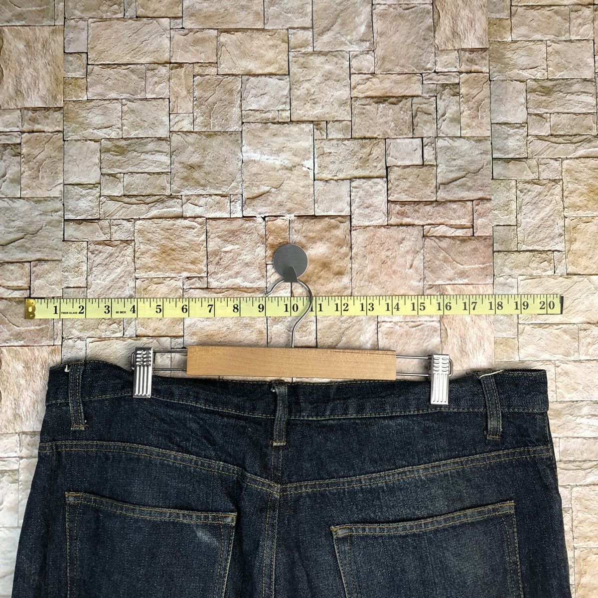 Japanese Brand Japanese Brand Blue Denim Pants #7579 Size US 37 - 15 Thumbnail