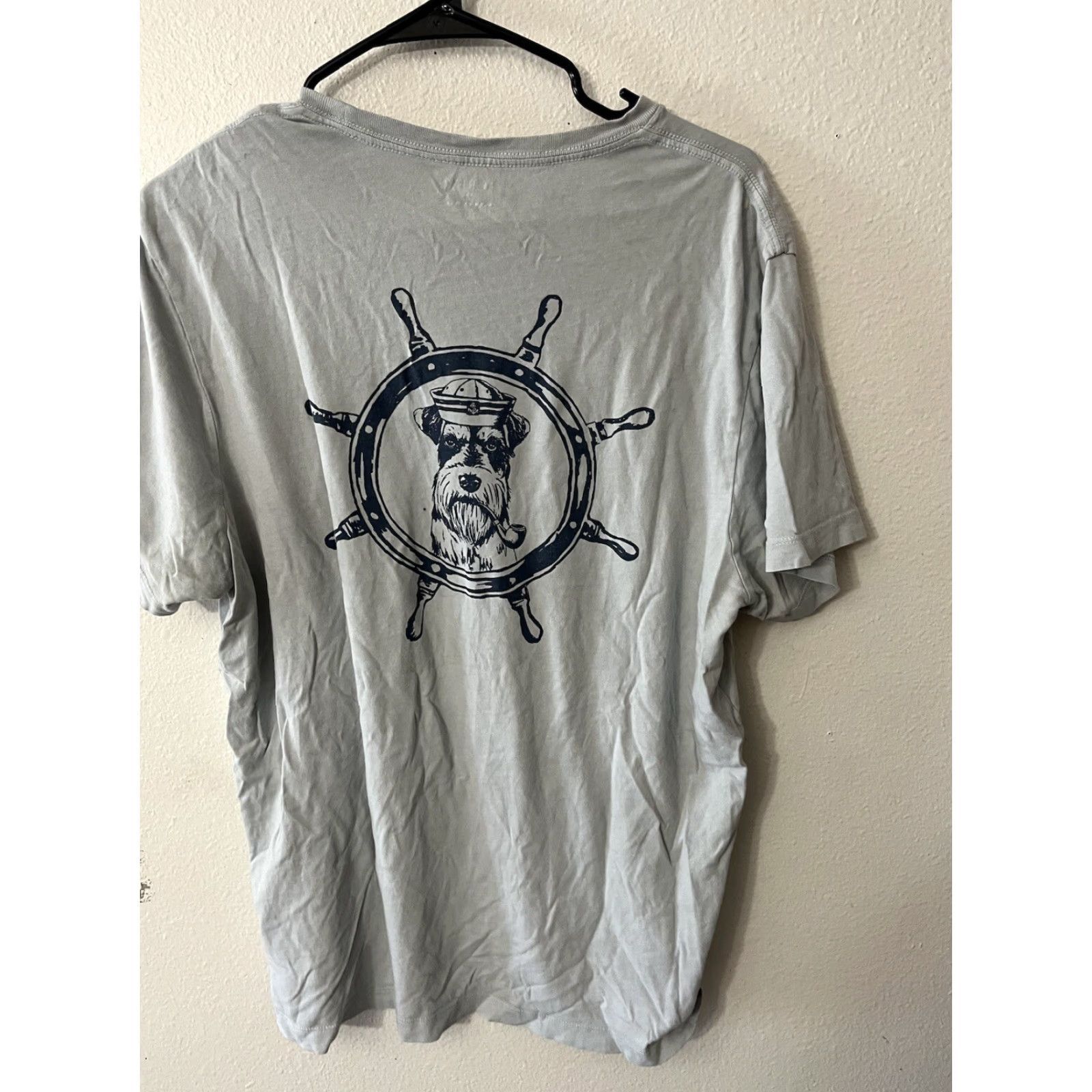 J.Crew VINTAGE J.CREW Shirt Dog Funny Scottie Blue Large T-Shirt Mens Size US L / EU 52-54 / 3 - 3 Thumbnail