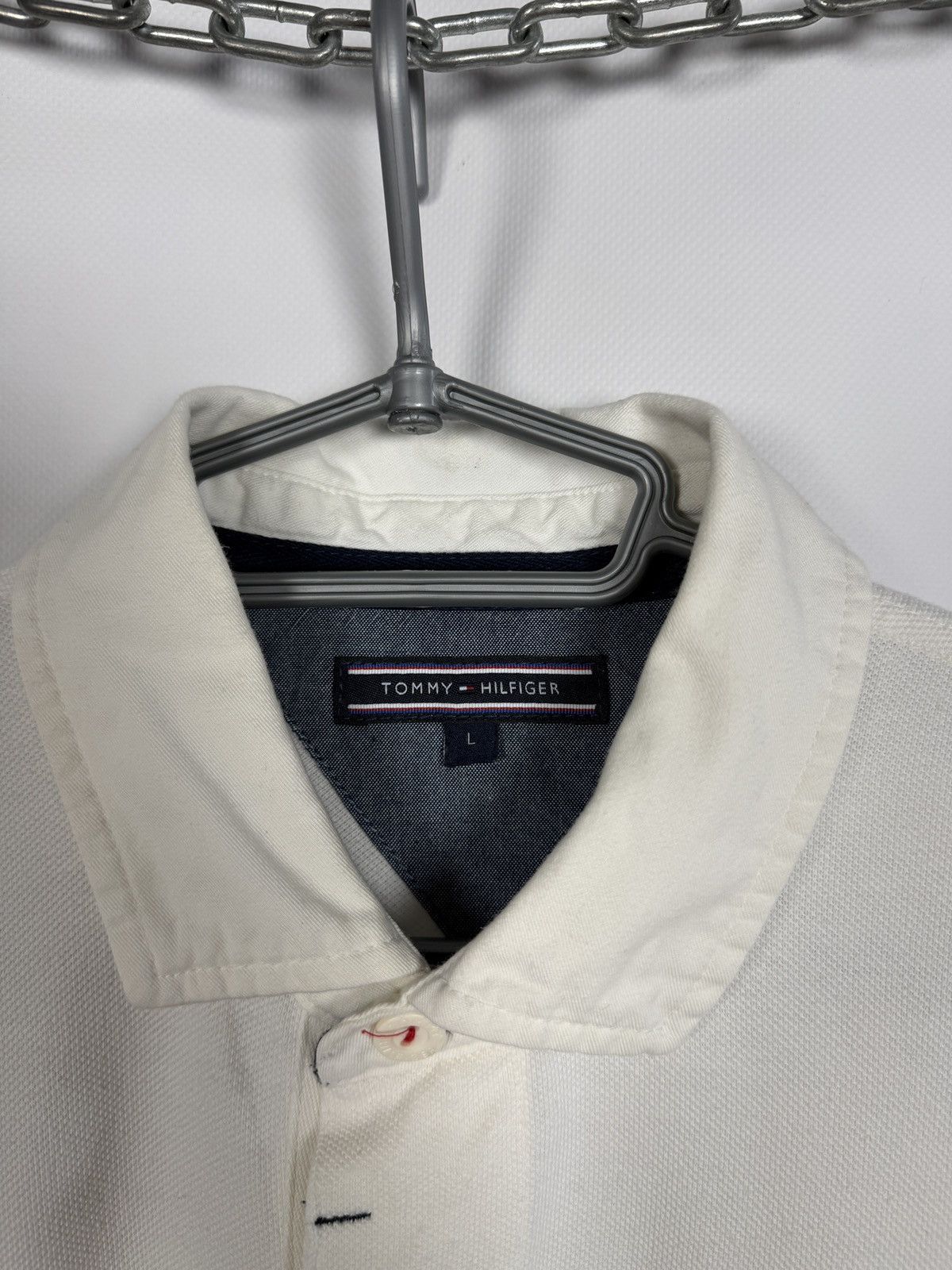 Tommy Hilfiger Men’s Tommy Hilfiger Spain Short Sleeve Polo Shirt Size L Size US L / EU 52-54 / 3 - 9 Thumbnail