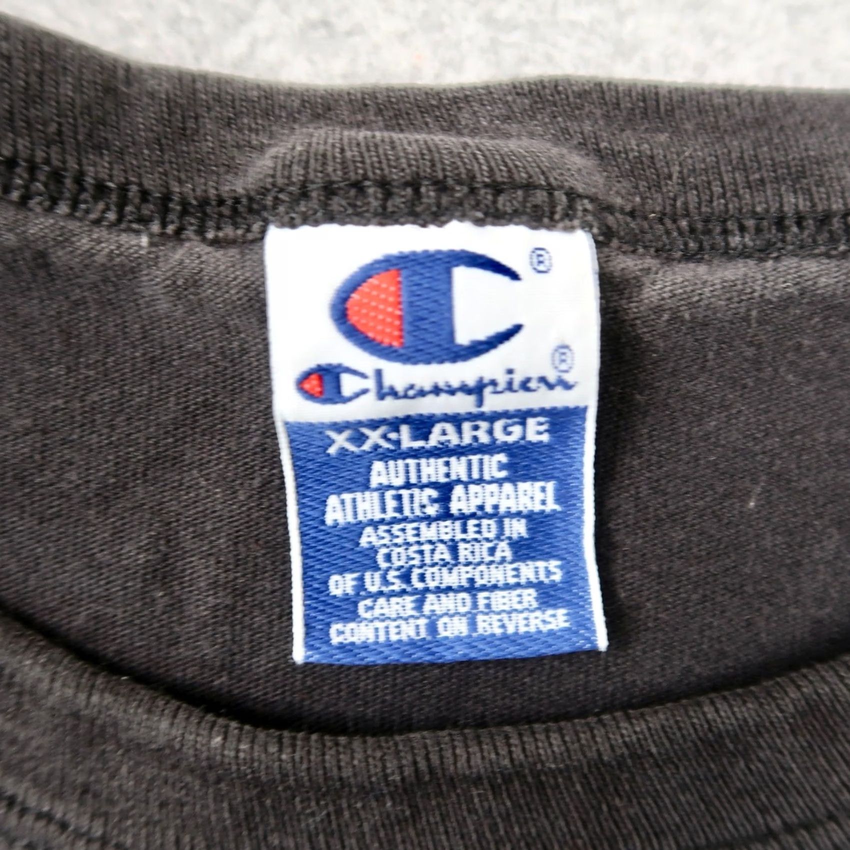 Champion VINTAGE Champion Baylor College of Medicine T Shirt Mens 2XL Black Short Sleeve 90s University Medical Size US XXL / EU 58 / 5 - 4 Thumbnail