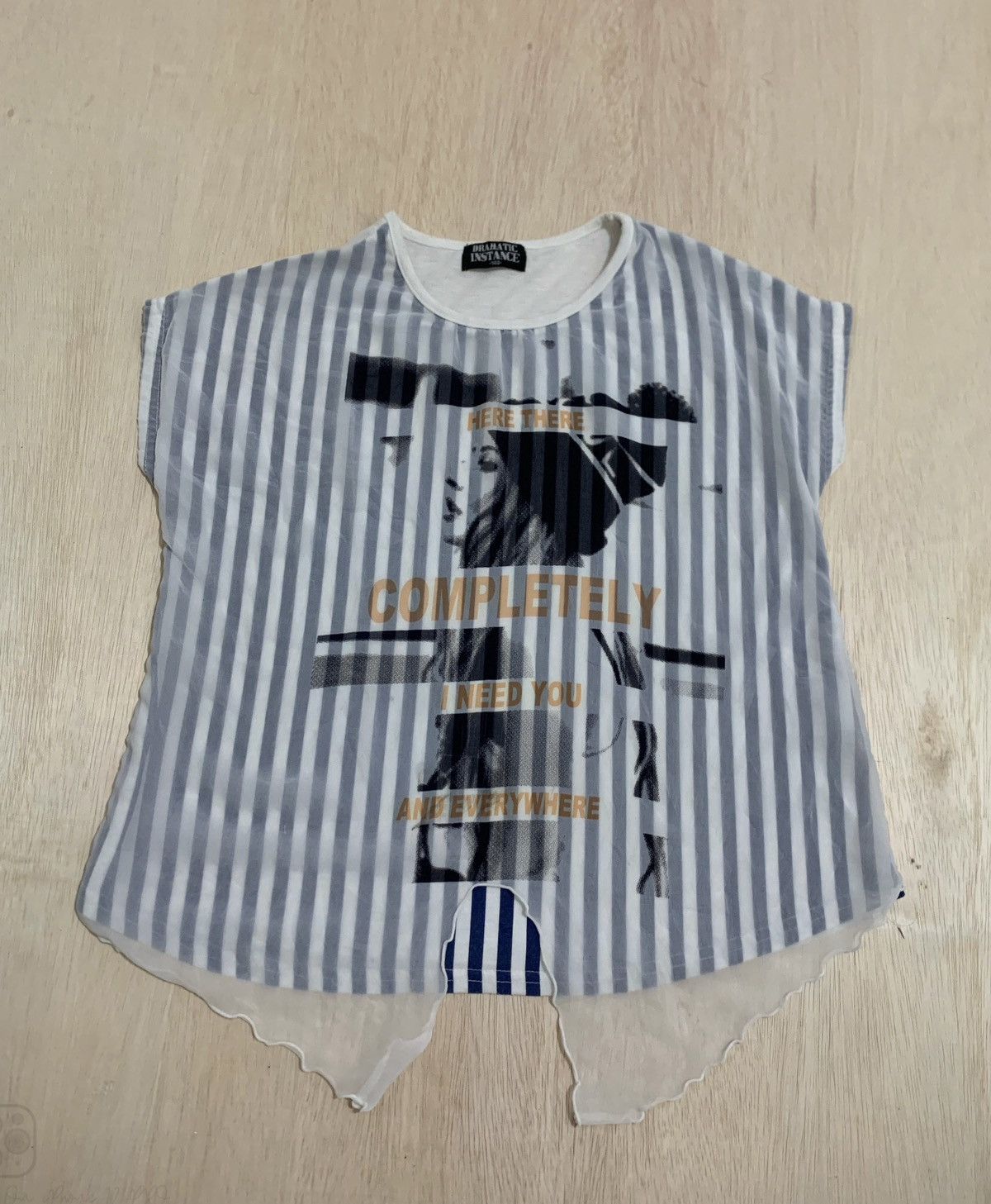 20471120 × Hysteric Glamour × Japanese Brand Y2k Dramatic Instance Womens Tshirt Size M / US 6-8 / IT 42-44 - 1 Thumbnail